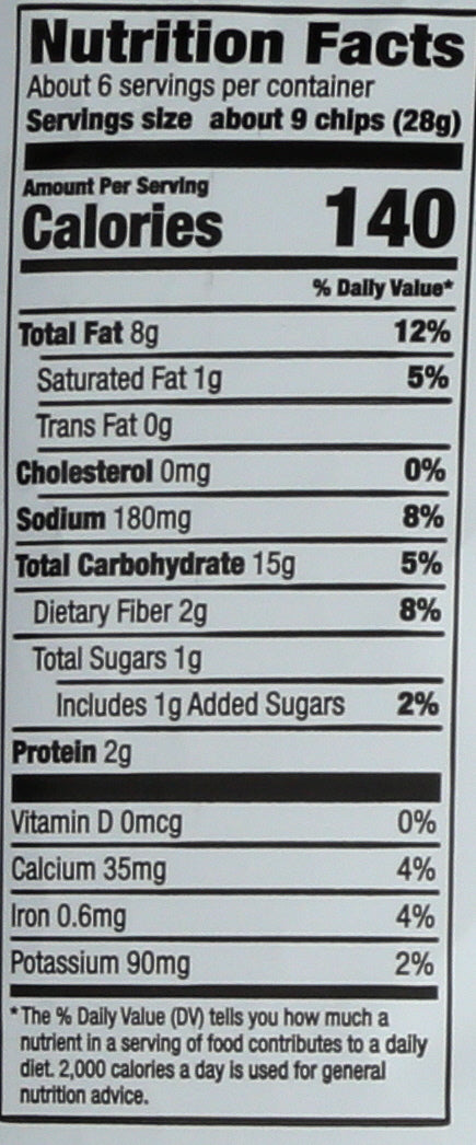 WAY BETTER SNACKS CHIP TORTILLA AVCDO RNCH - Case of 12