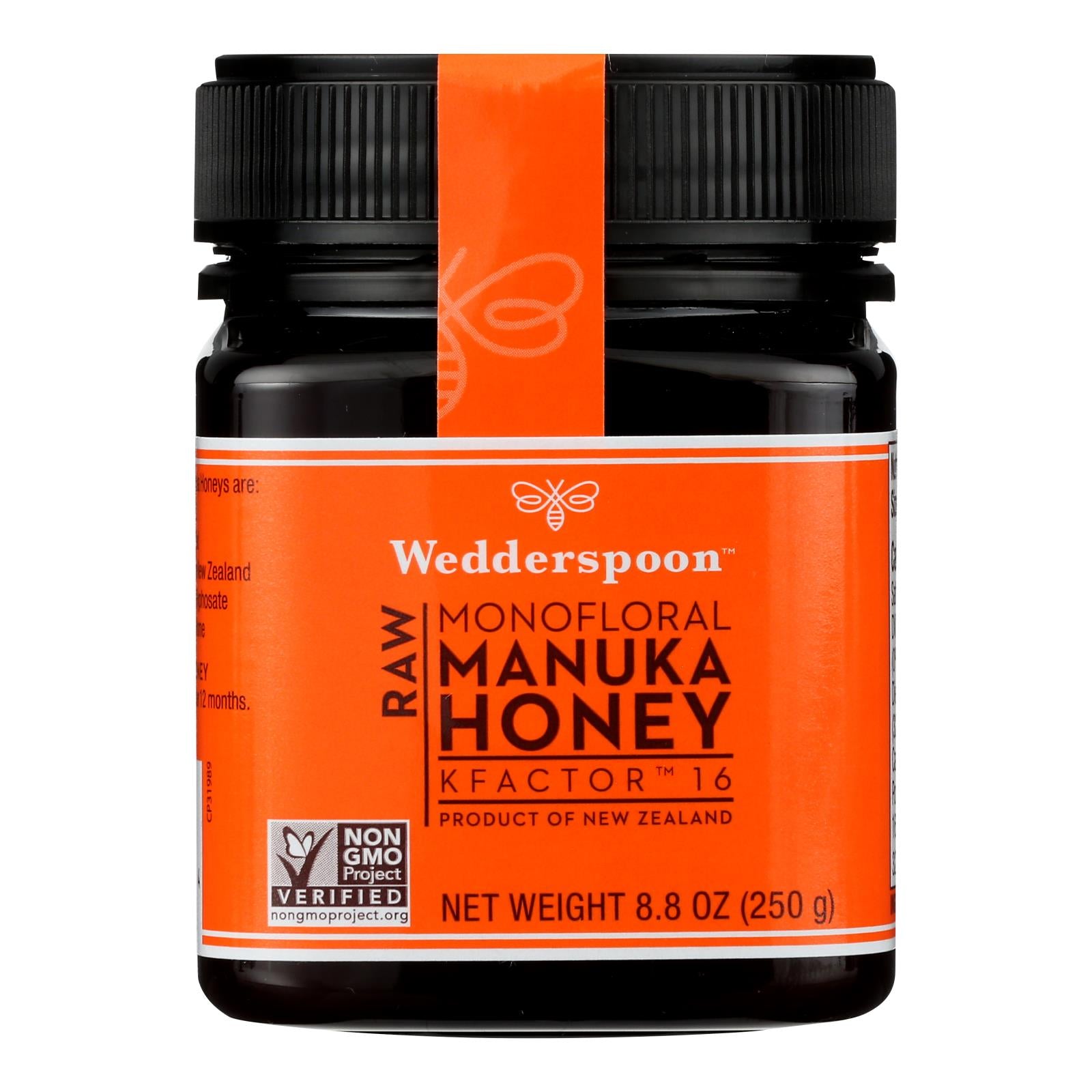 Wedderspoon Manuka Honey, Kfactor 16,  - Case Of 6 - 8.8 Oz