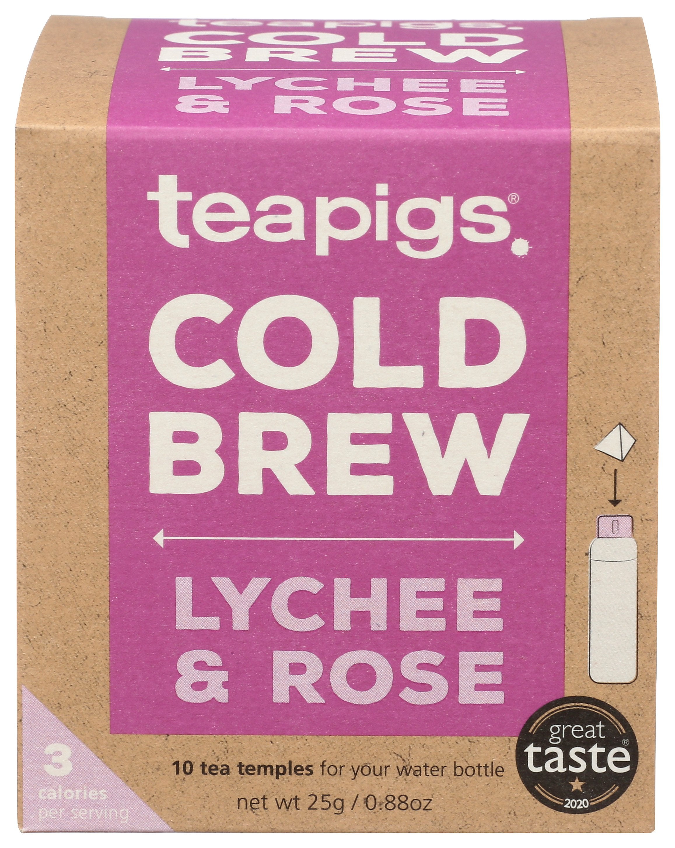 TEAPIGS COLD BREW LYCHEE & ROSE - Case of 6