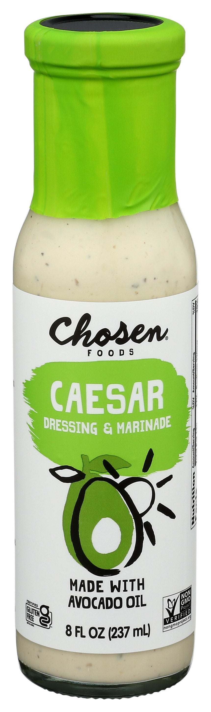 CHOSEN FOODS DRESSING CAESAR & MARNADE - Case of 6