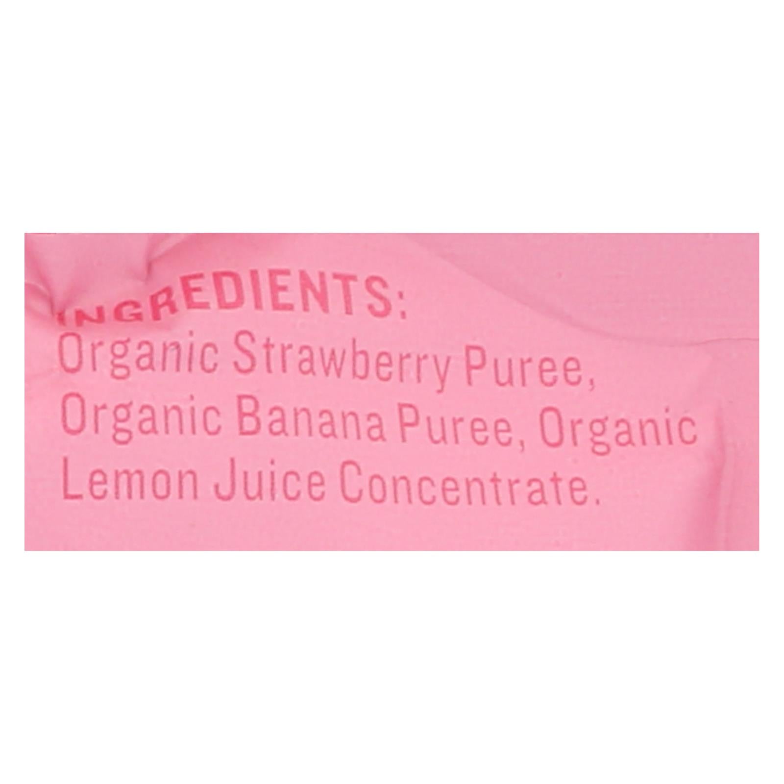 Peter Rabbit Organics Fruit Snacks - Strawberry And Banana - Case Of 10 - 4 Oz.