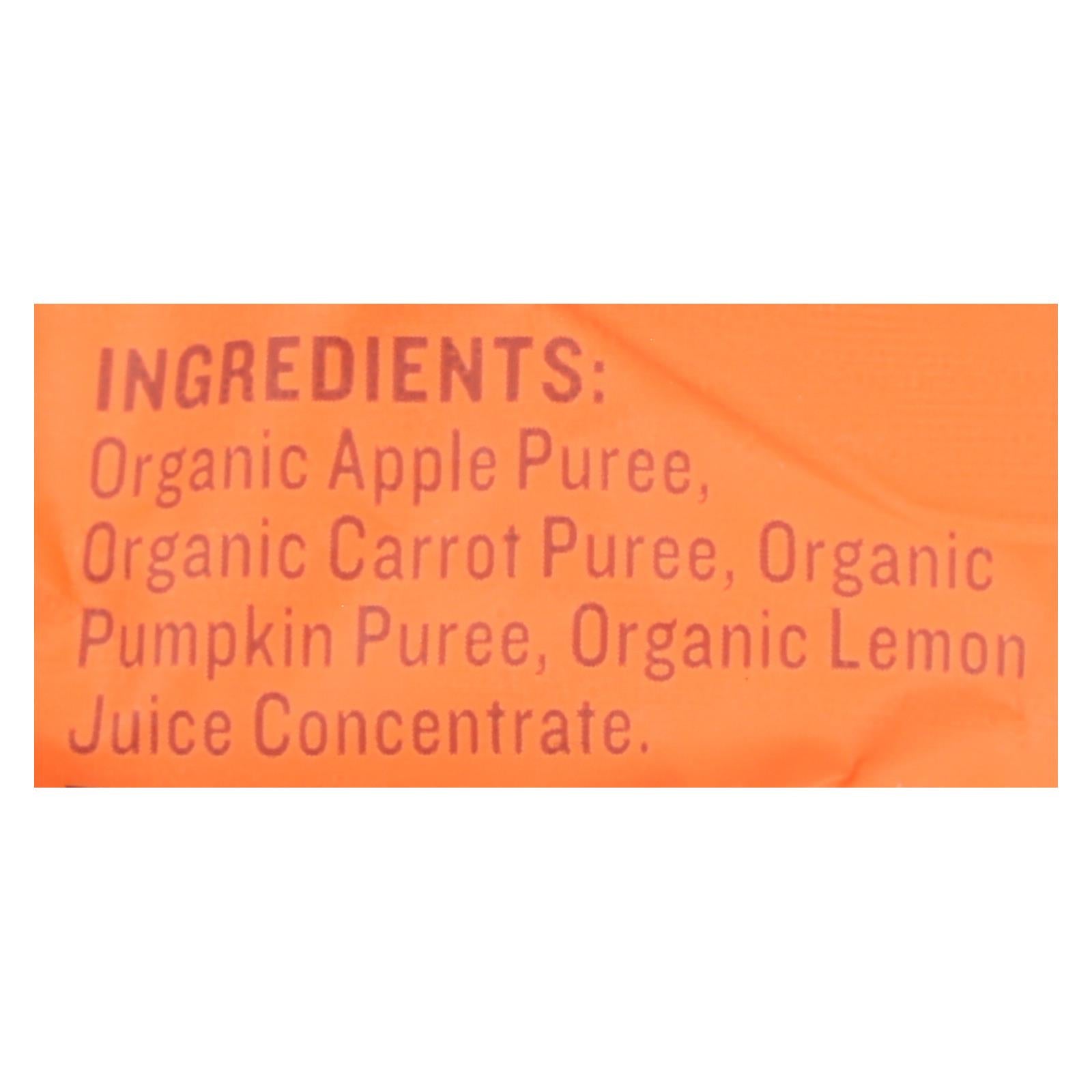 Peter Rabbit Organics Baby Food - Organic - Vegetable And Fruit Puree - Pumpkin Carrot And Apple - 4.4 Oz - Case Of 10