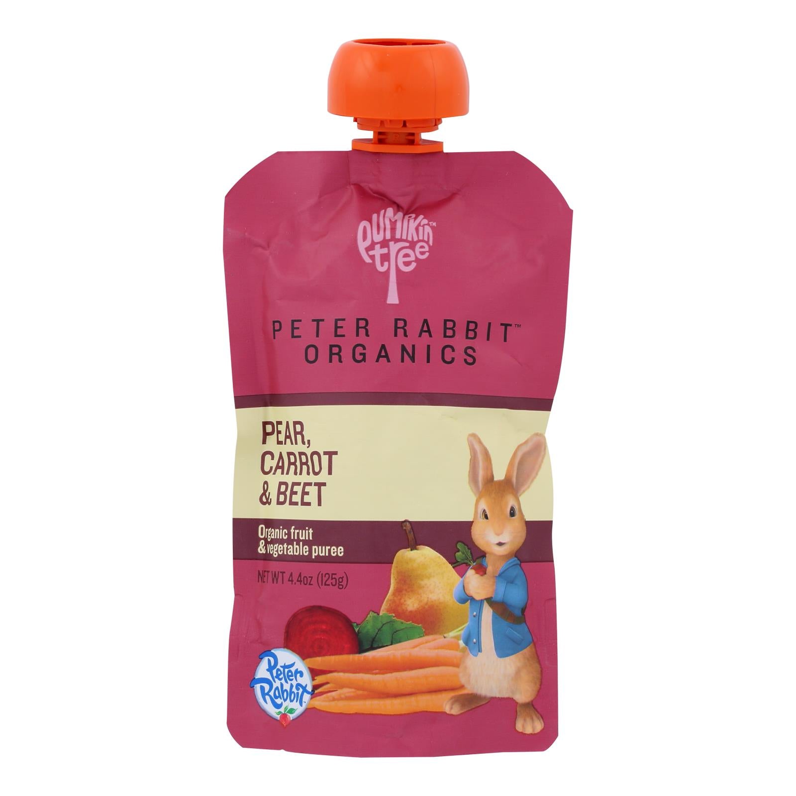 Peter Rabbit Organics Veggie Snack - Beet Carrot and Pear - Case of 10