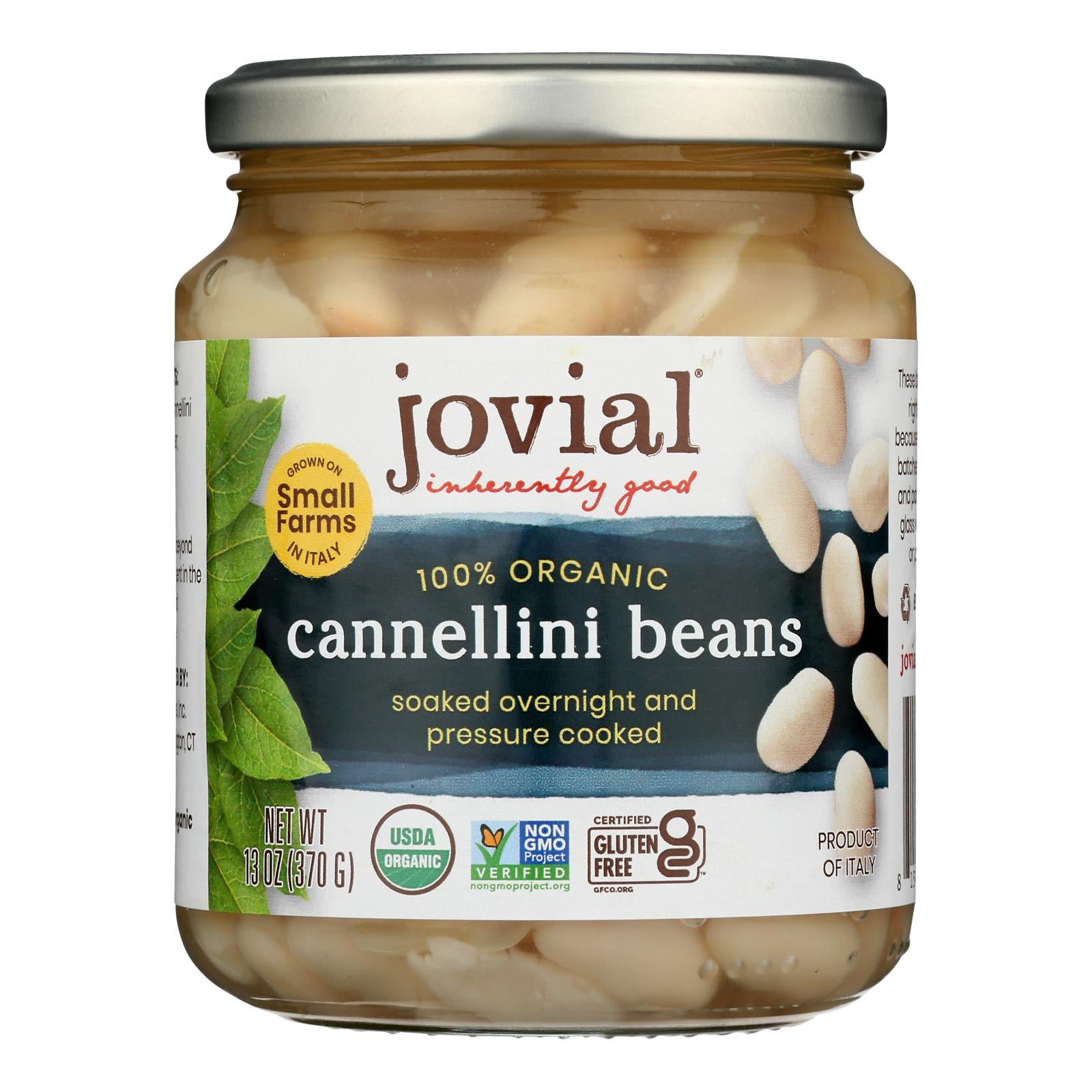 Jovial - 100 Percent Organic Cannellini Beans - Case Of 6 - 13 Oz.