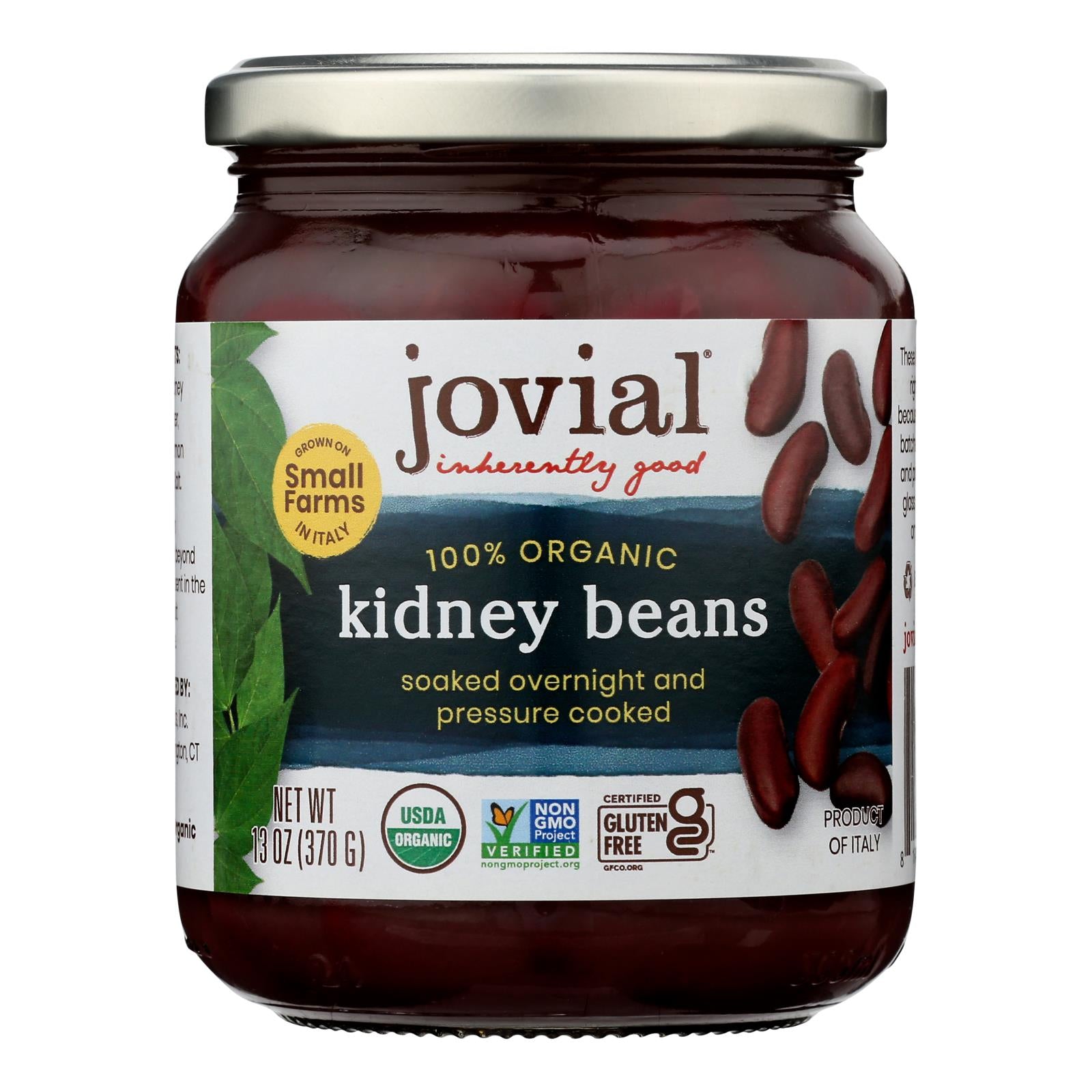 Jovial - Beans Organic Kidney - Case of 6 - 13 OZ