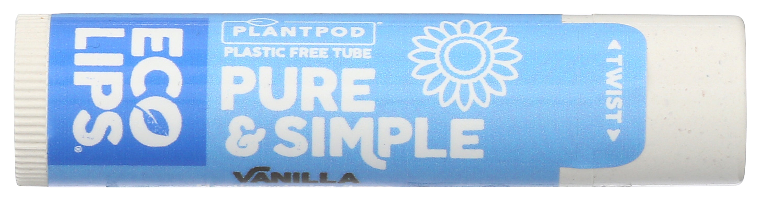 Eco Lips Lip Balm Pure & Simple Vanilla - Case of 24 - 0.15 oz