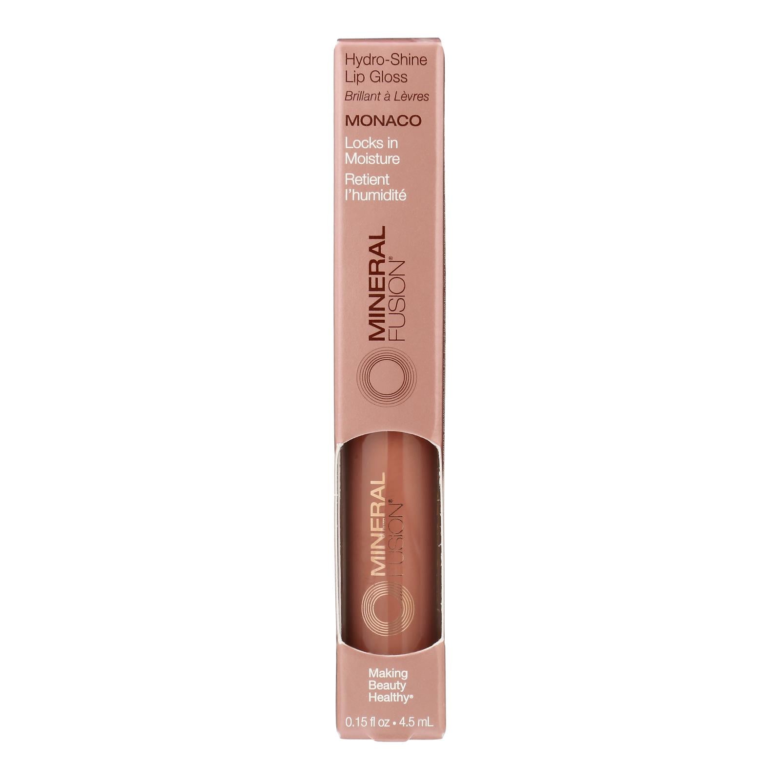 Mineral Fusion - Hydro Shne Lip Gls Monaco - 1 Each-.15 Fz