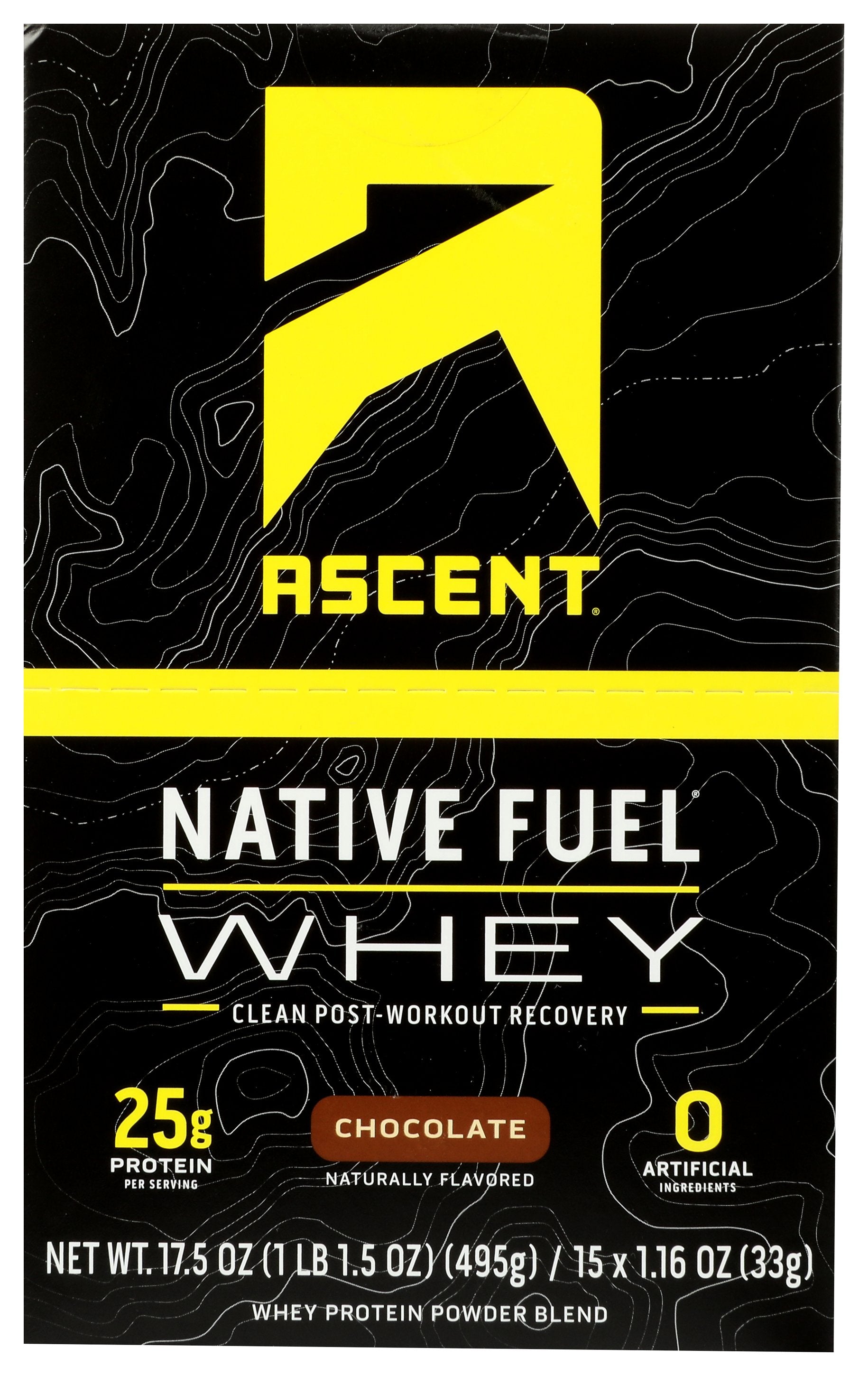 ASCENT WHEY PRTN CHC 15PK