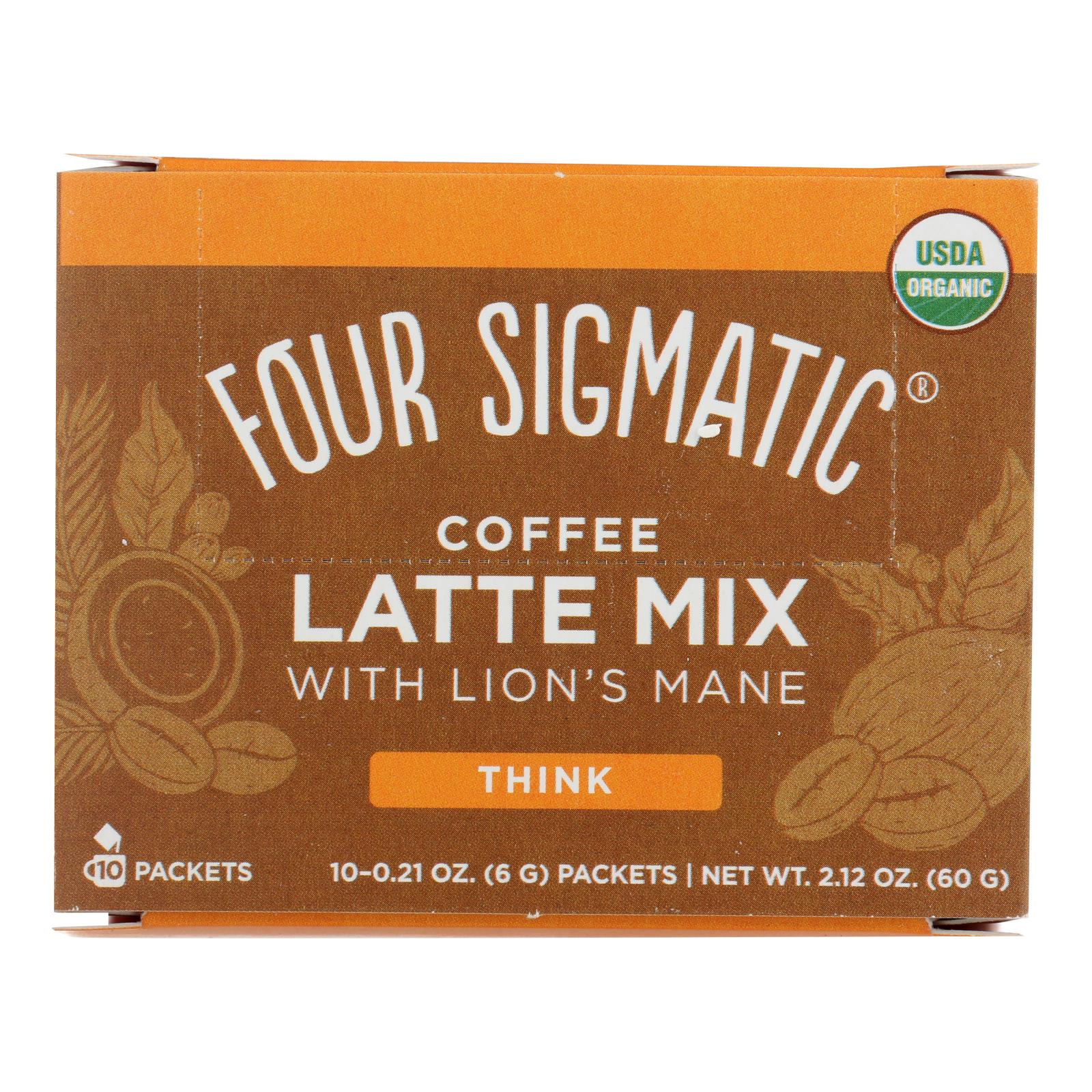 Four Sigmatic - Coffee Latte Lions Mane - 1 Each 1-10 Ct