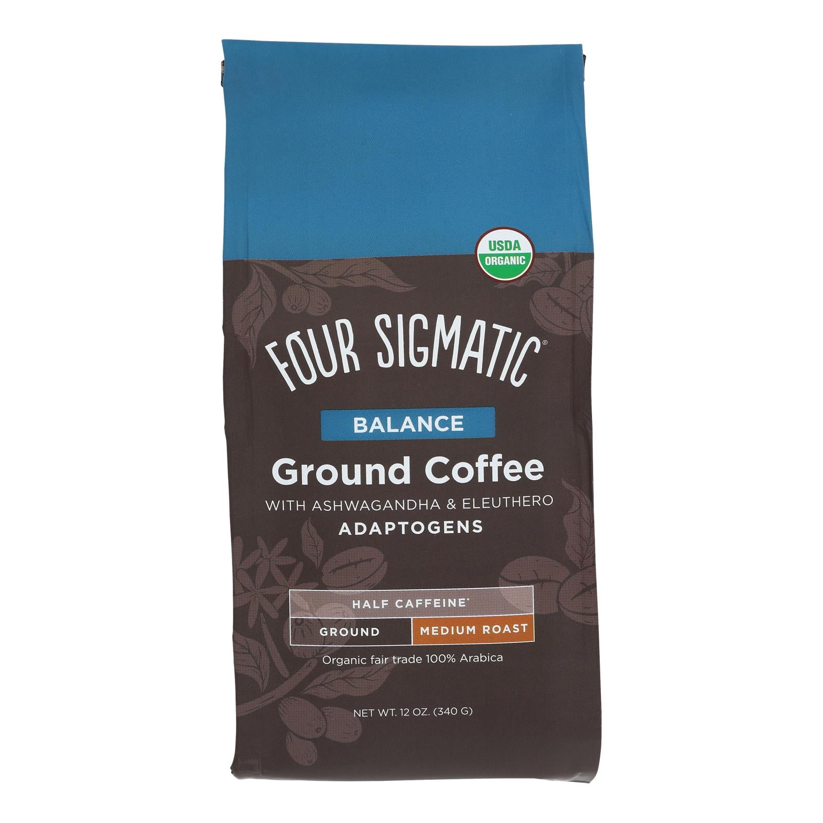 Four Sigmatic - Coffee Adaptogen Ashwagn - Case Of 8-12 Oz