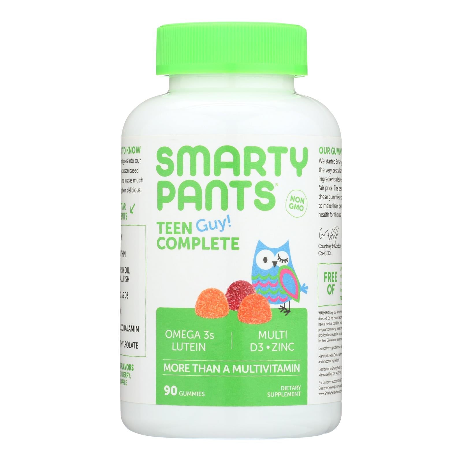Smarty Pants Teen Guy Complete Dietary Supplement  - 1 Each - 90 CT
