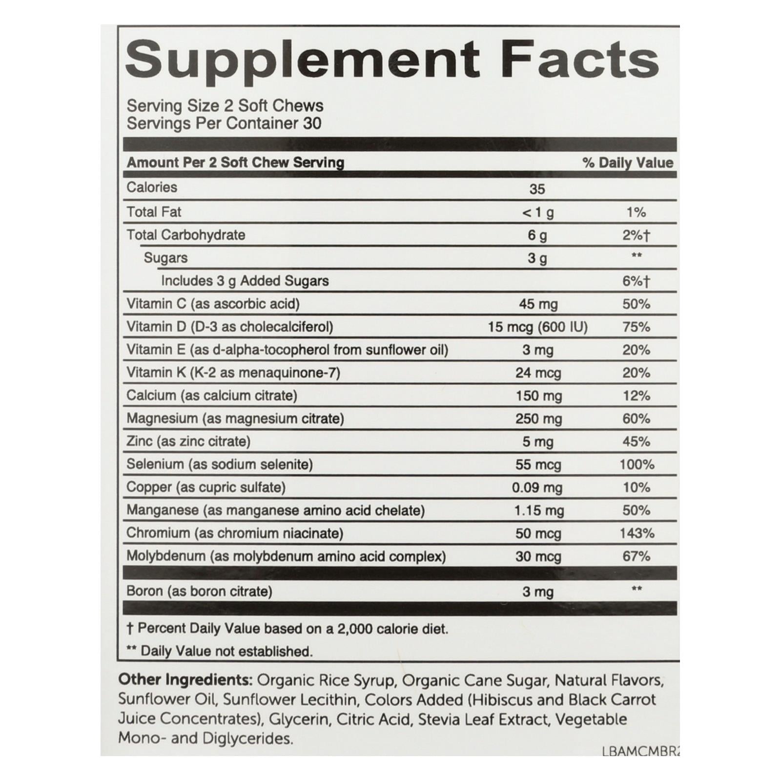 Smartypants - Gummy Vitamin Adlt Mneral Cmp - 1 Each - 60 Ct