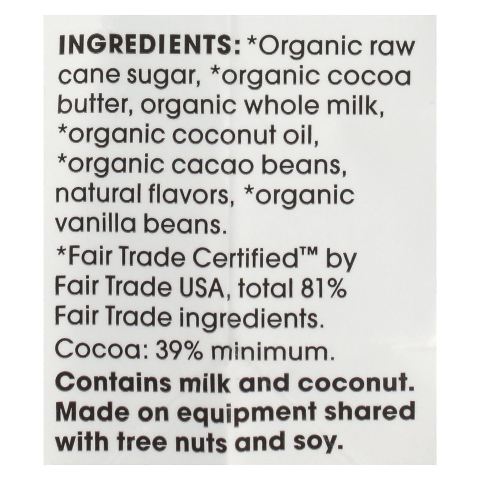 Alter Eco Americas Truffle - Organic - Velvet - 10 pack - 4.2 oz - case of 8