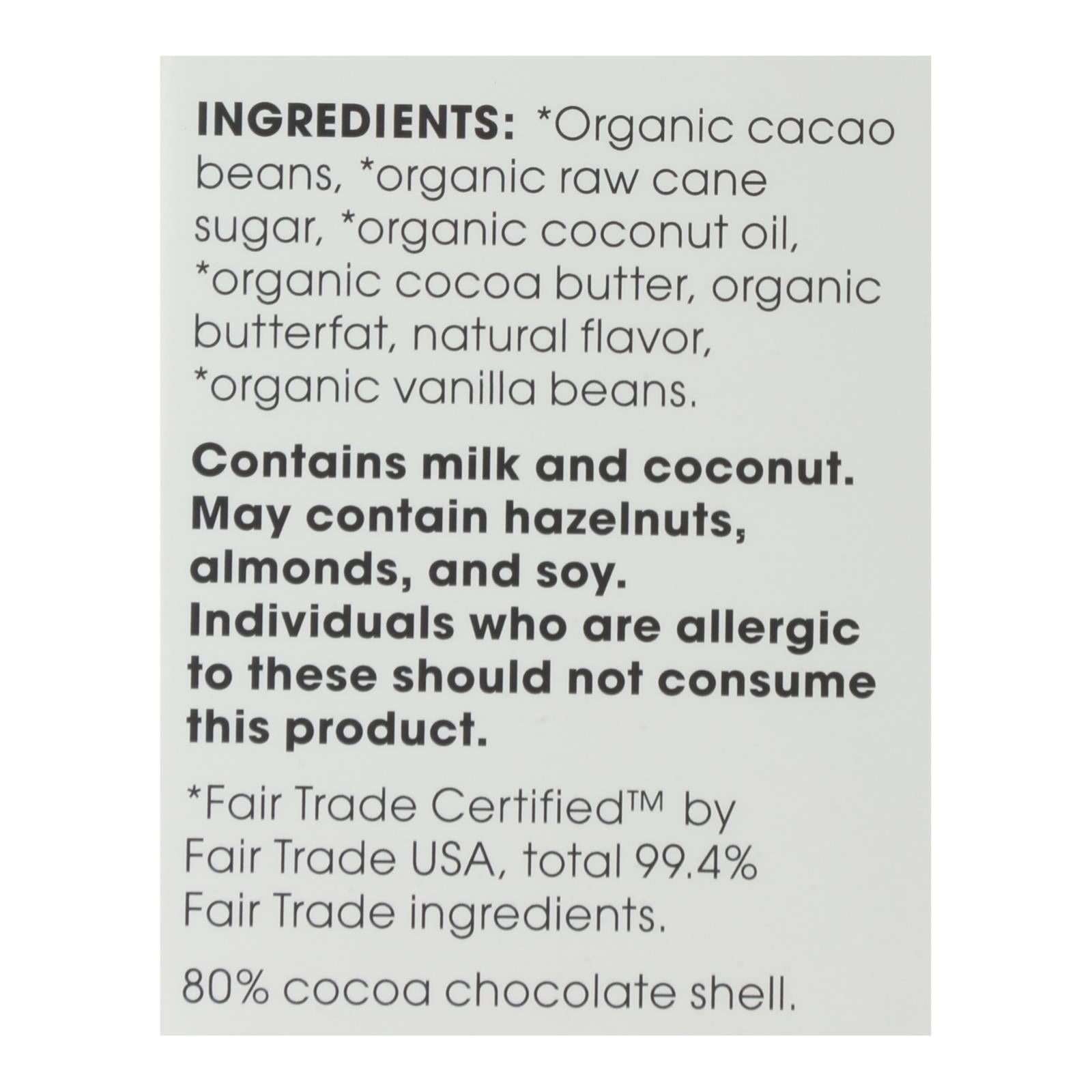 Alter Eco - Truffle Spr Dark Chocolate - Case of 8 - 4.2 OZ