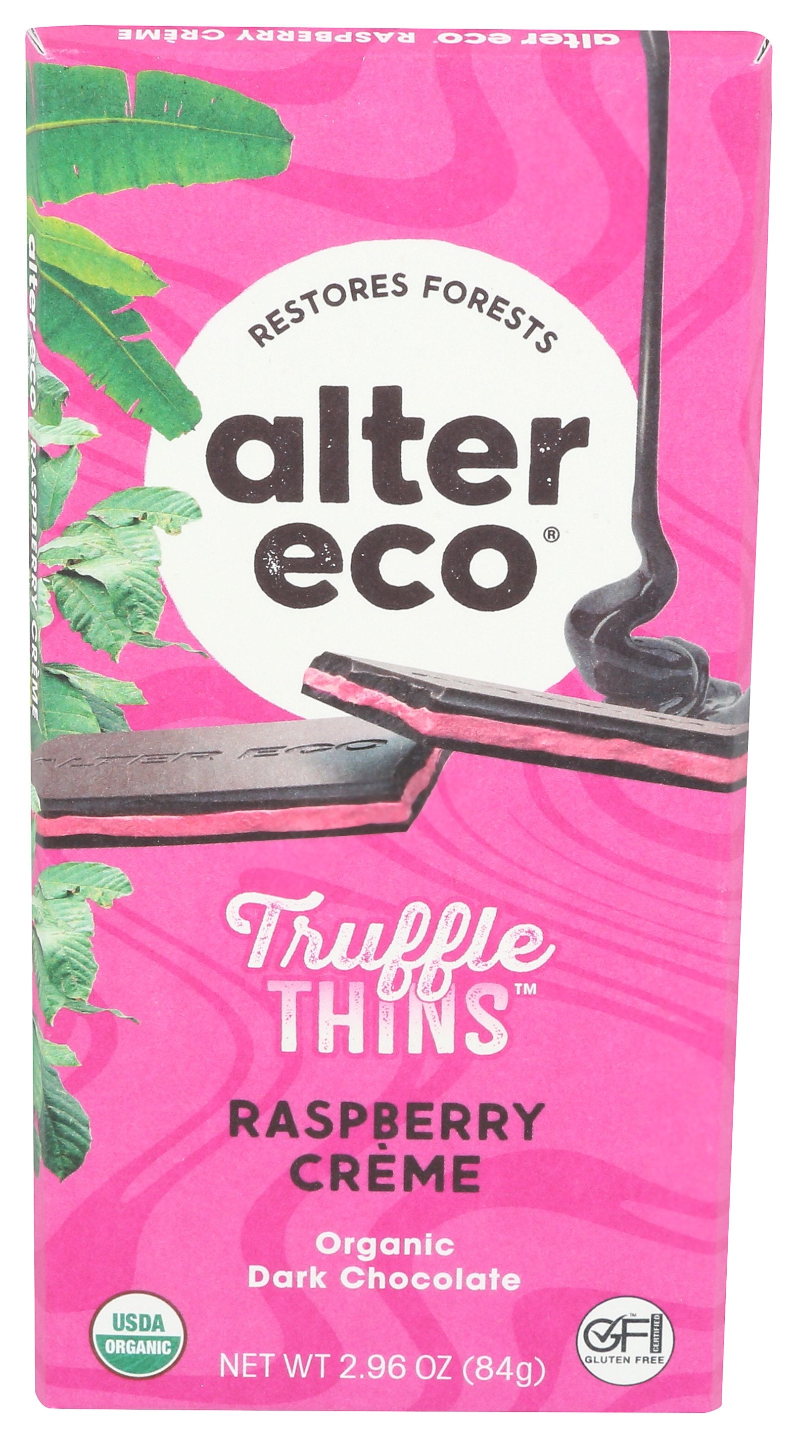 ALTER ECO BAR TRFLE THIN RSPBRY CRM - Case of 12