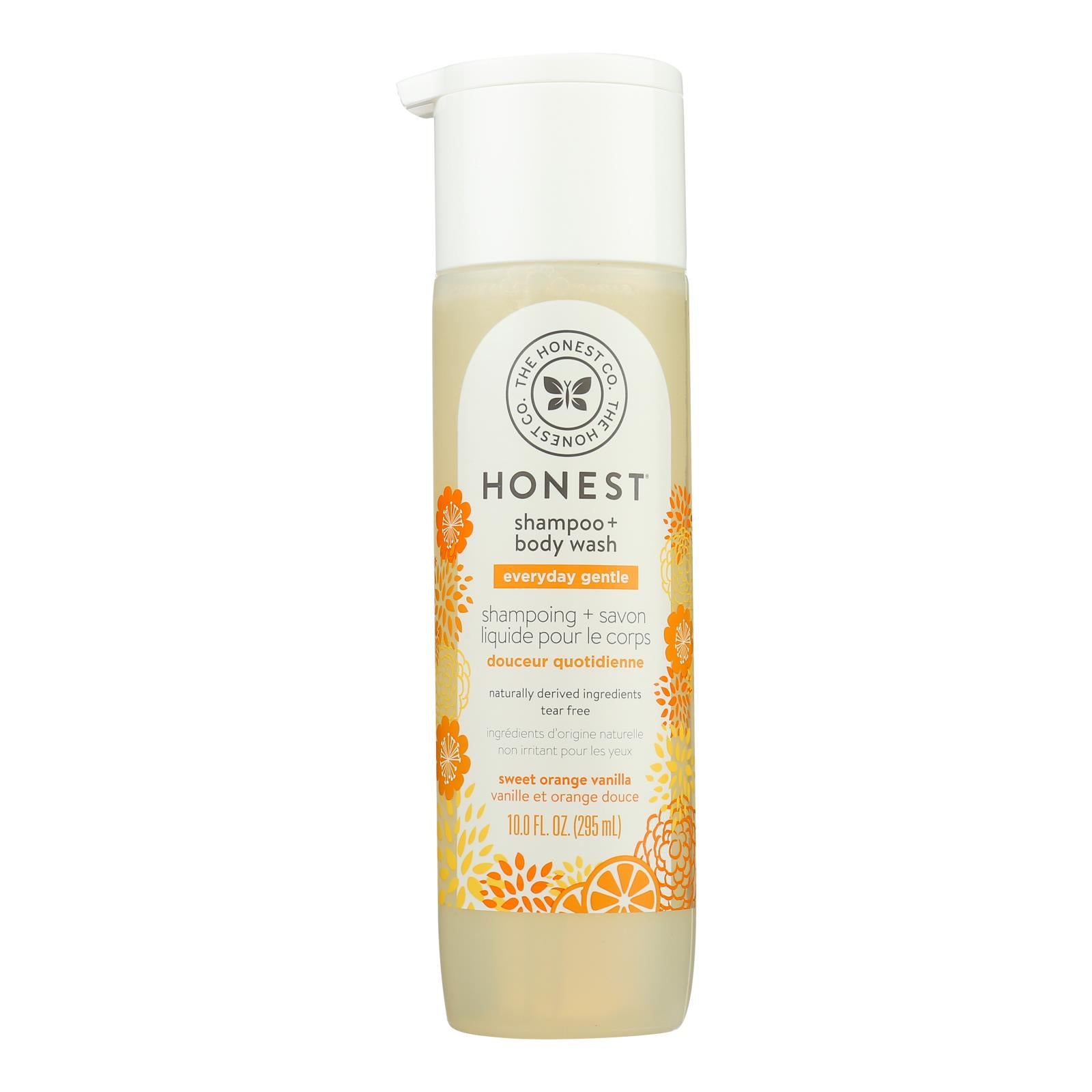 The Honest Company Shampoo And Body Wash - Sweet Orange Vanilla - 10 Fl Oz.