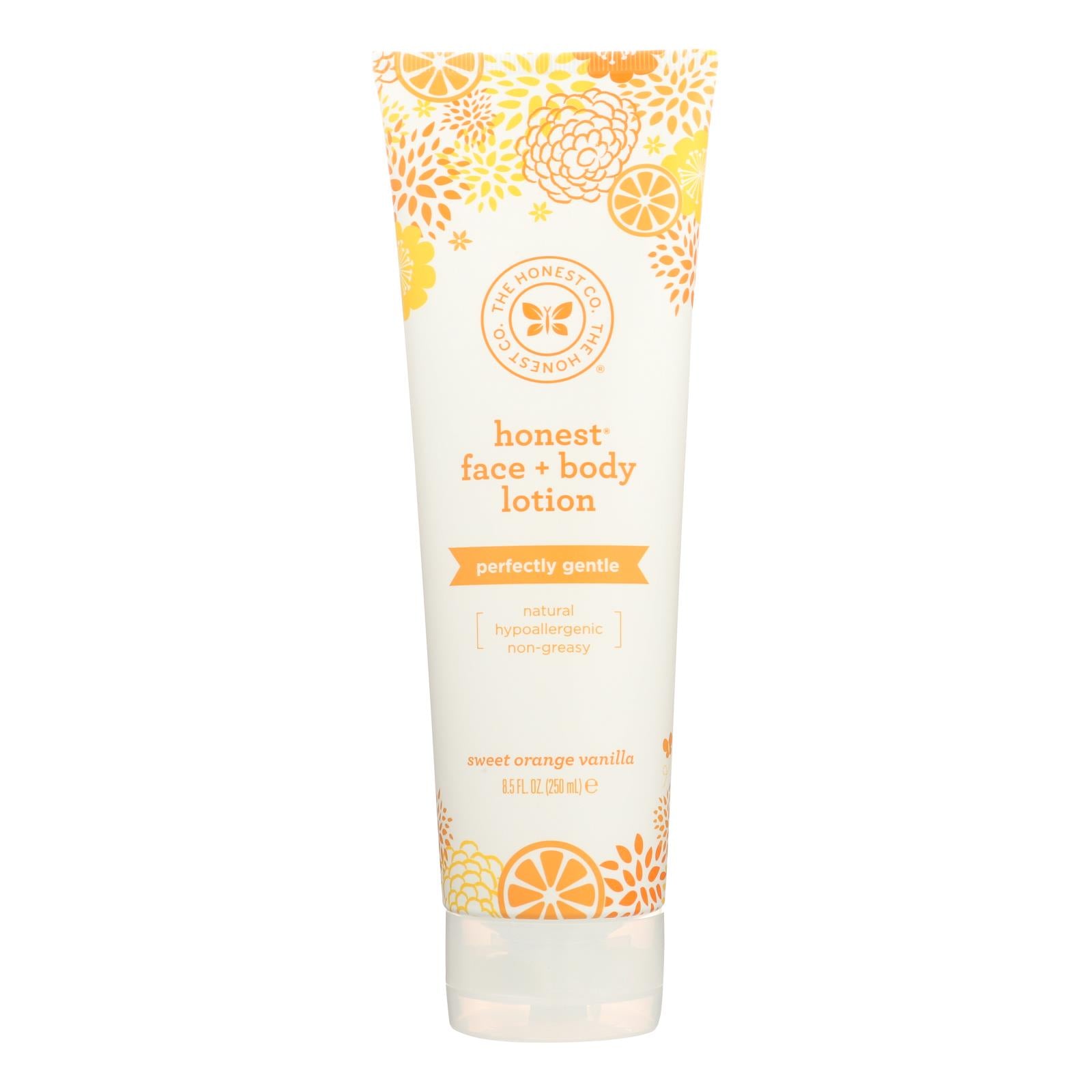 The Honest Company Face and Body Nourishing Lotion - Sweet Orange Vanilla - 8.5 Fl oz.