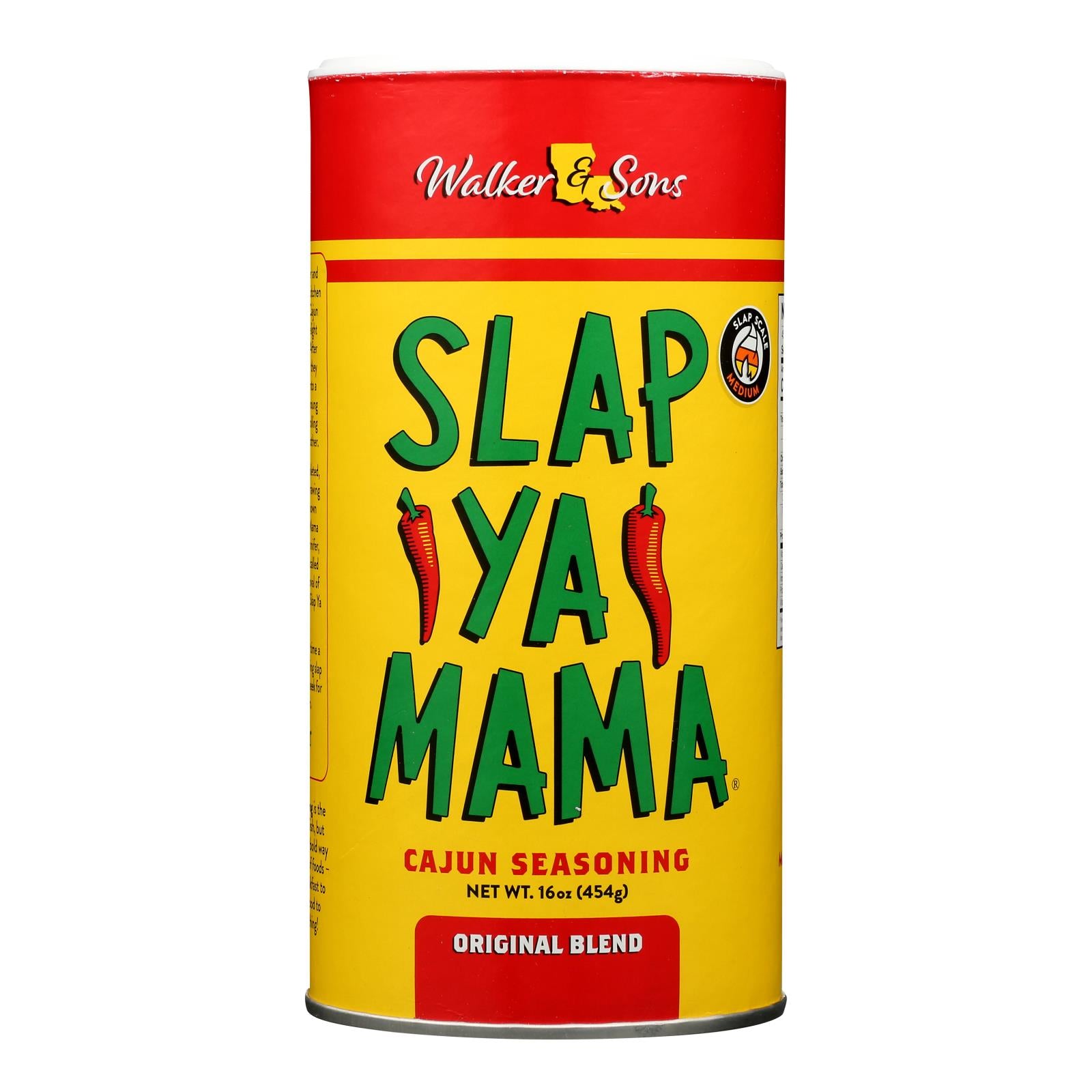 Slap Ya Mama - Seasoning Cajun Original - CS of 6-16 OZ