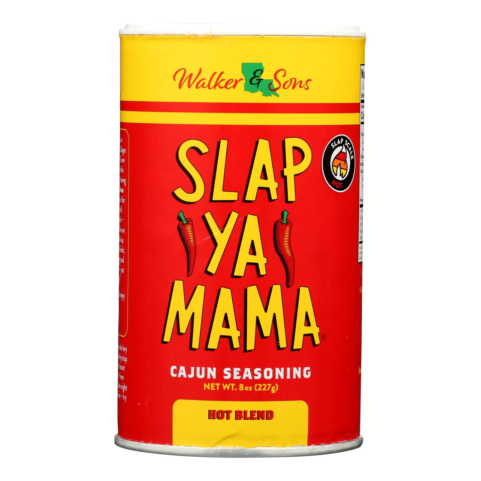 Slap Your Mama - Seasoning Cajun Hot - Case of 6-8 ounces