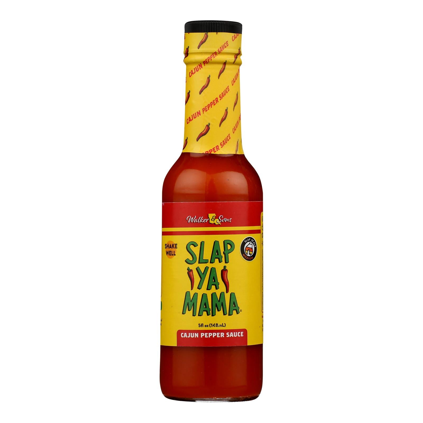 Slap Ya Mama - Sym Cajun Pepper Sauce - CS of 12-5 OZ