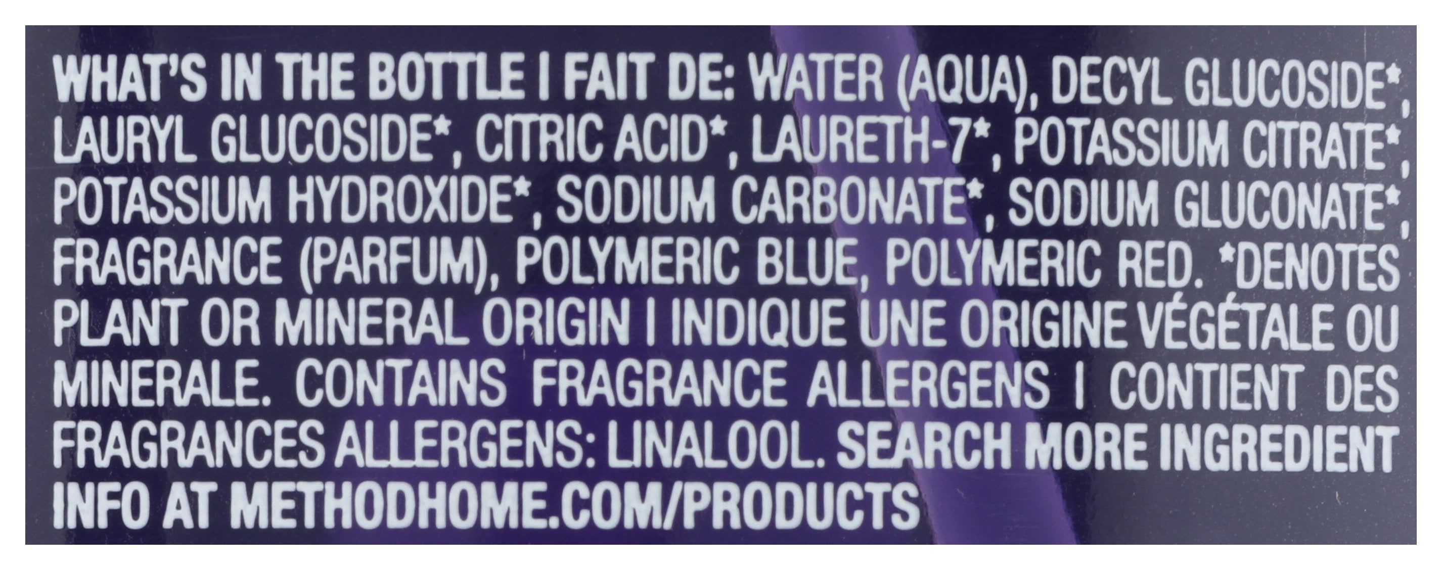 METHOD HOME CARE CLEANER SPRY ALPRPS LVNDR - Case of 8