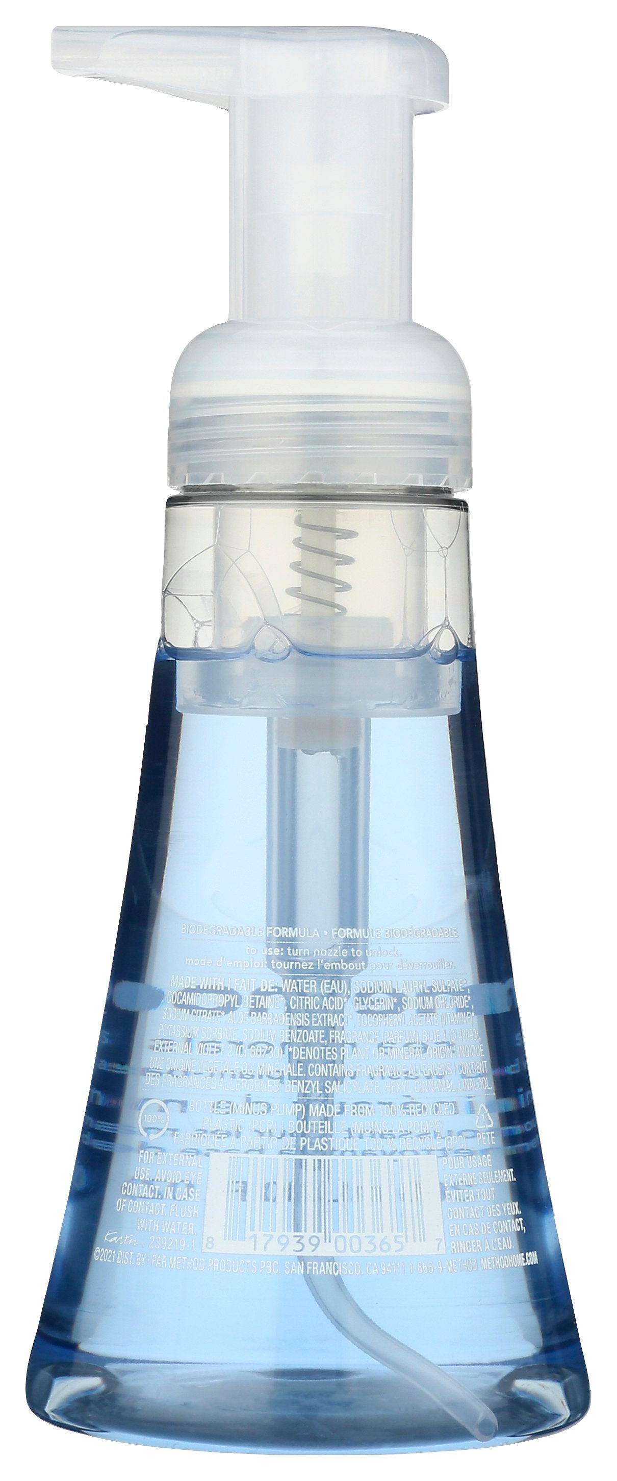 METHOD HOME CARE HAND WASH FOAM SEA MINRL - Case of 6