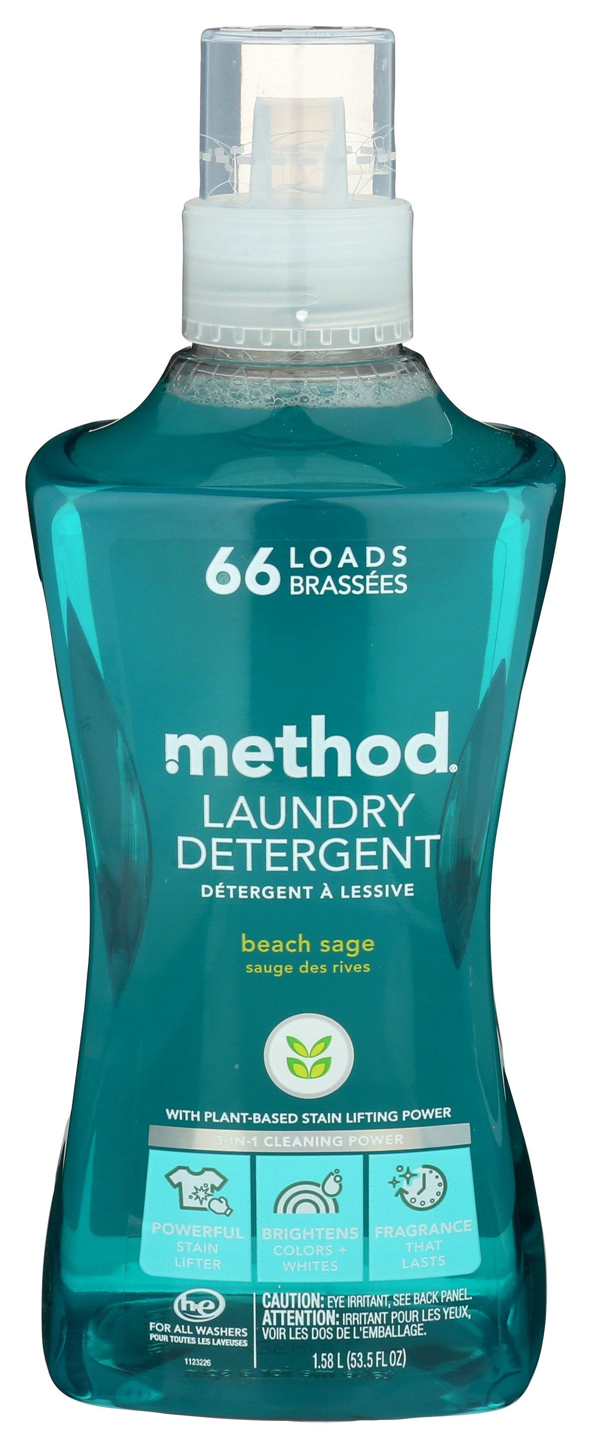 METHOD HOME CARE LAUNDRY DTRGNT BCH SAGE - Case of 4