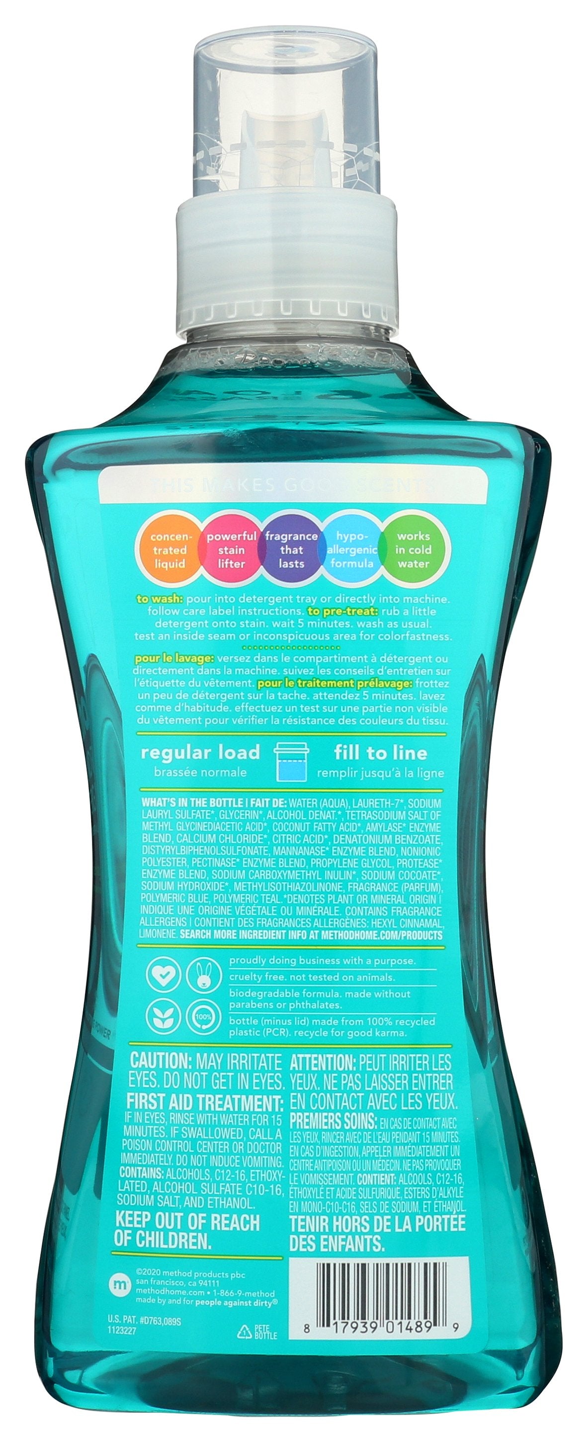 METHOD HOME CARE LAUNDRY DTRGNT BCH SAGE - Case of 4