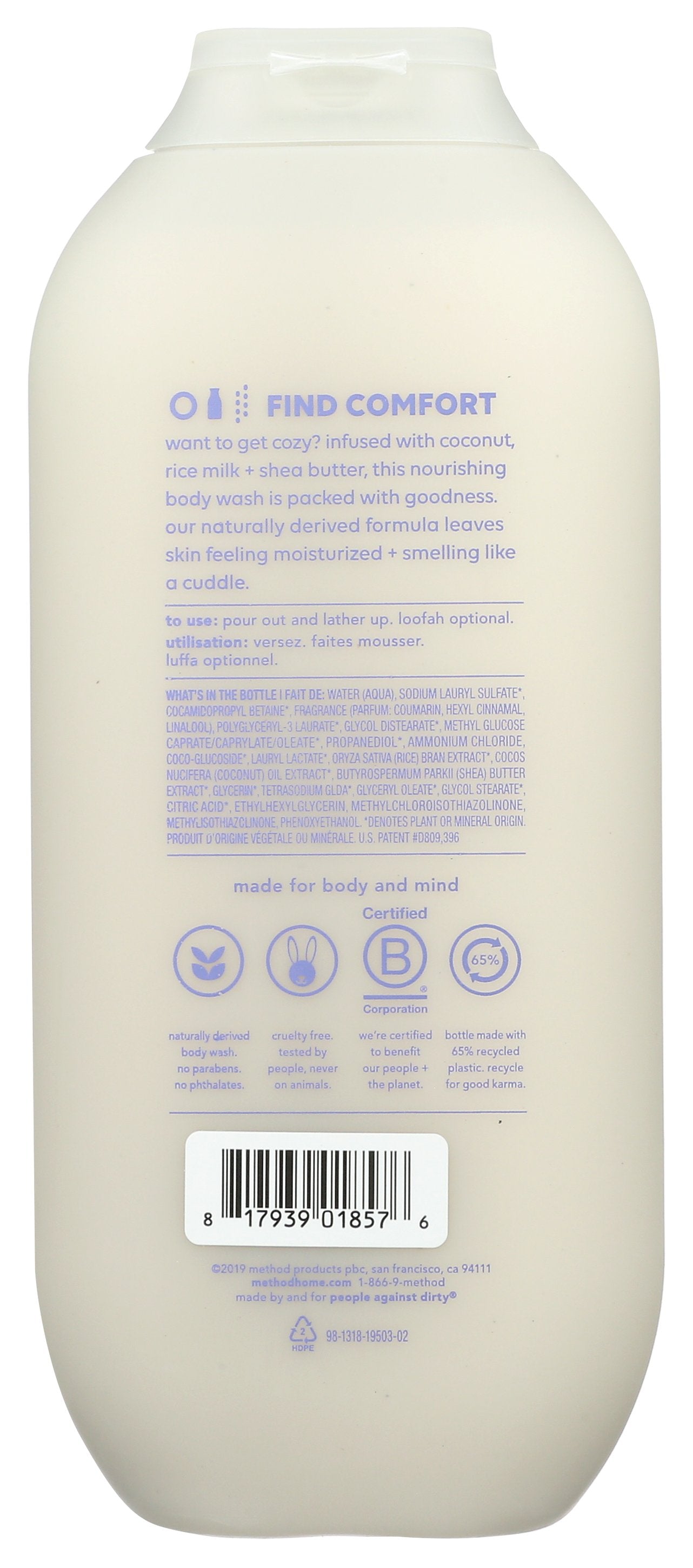 METHOD HOME CARE WASH BDY SIMPLY NOURISH