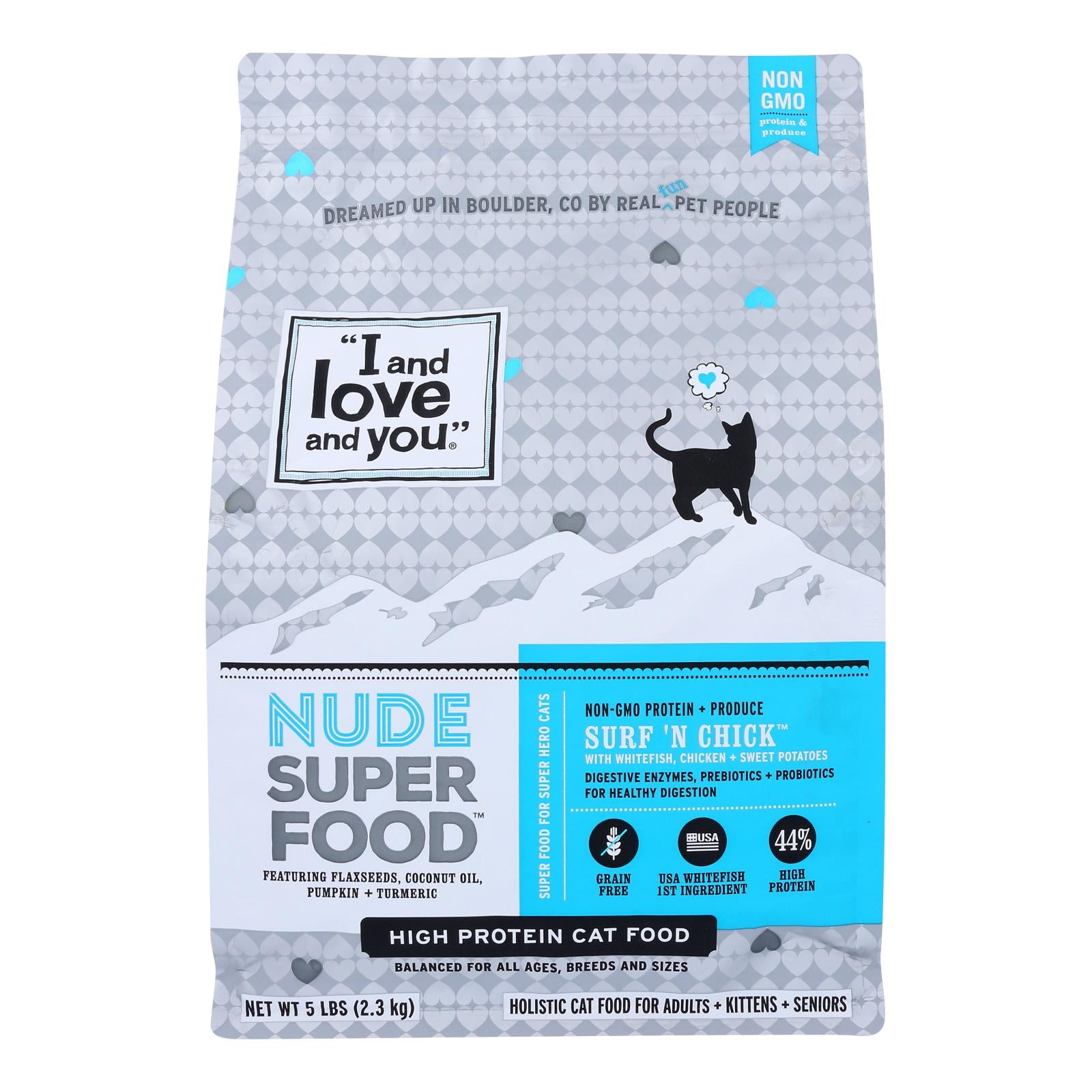 I and Love and You Nude Food - Surf ?N Chick - Case of 3 - 5 lb.