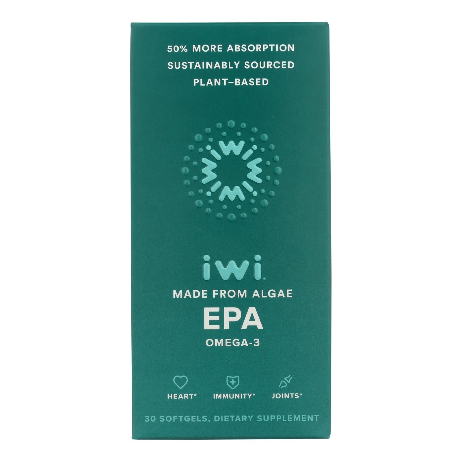 Iwi - Supp Algae Epa - Ea Of 1-30 Sgel