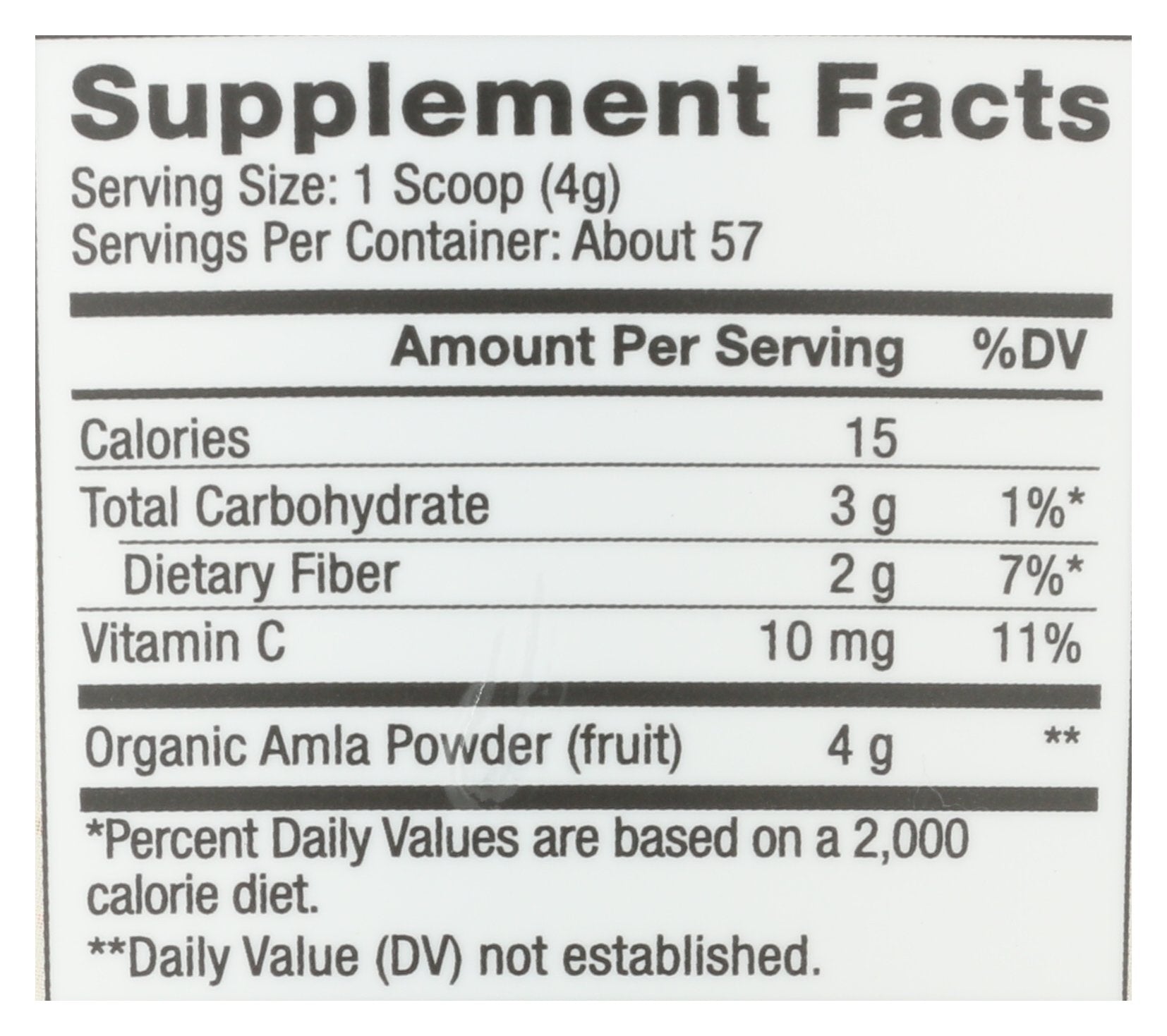 BAREORGANICS AMLA PWDR