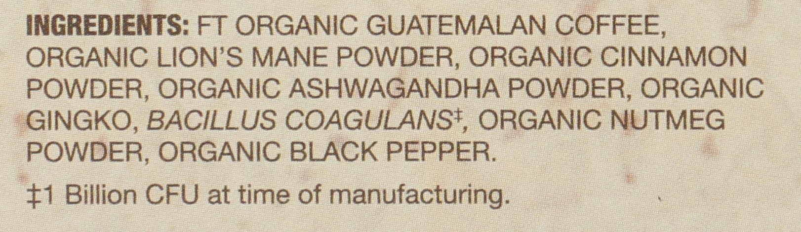 BAREORGANICS COFFEE FOCUS 10PC - Case of 6