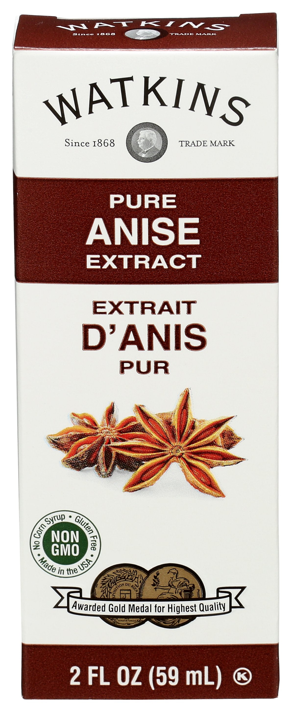 WATKINS EXTRACT PURE ANISE - Case of 6