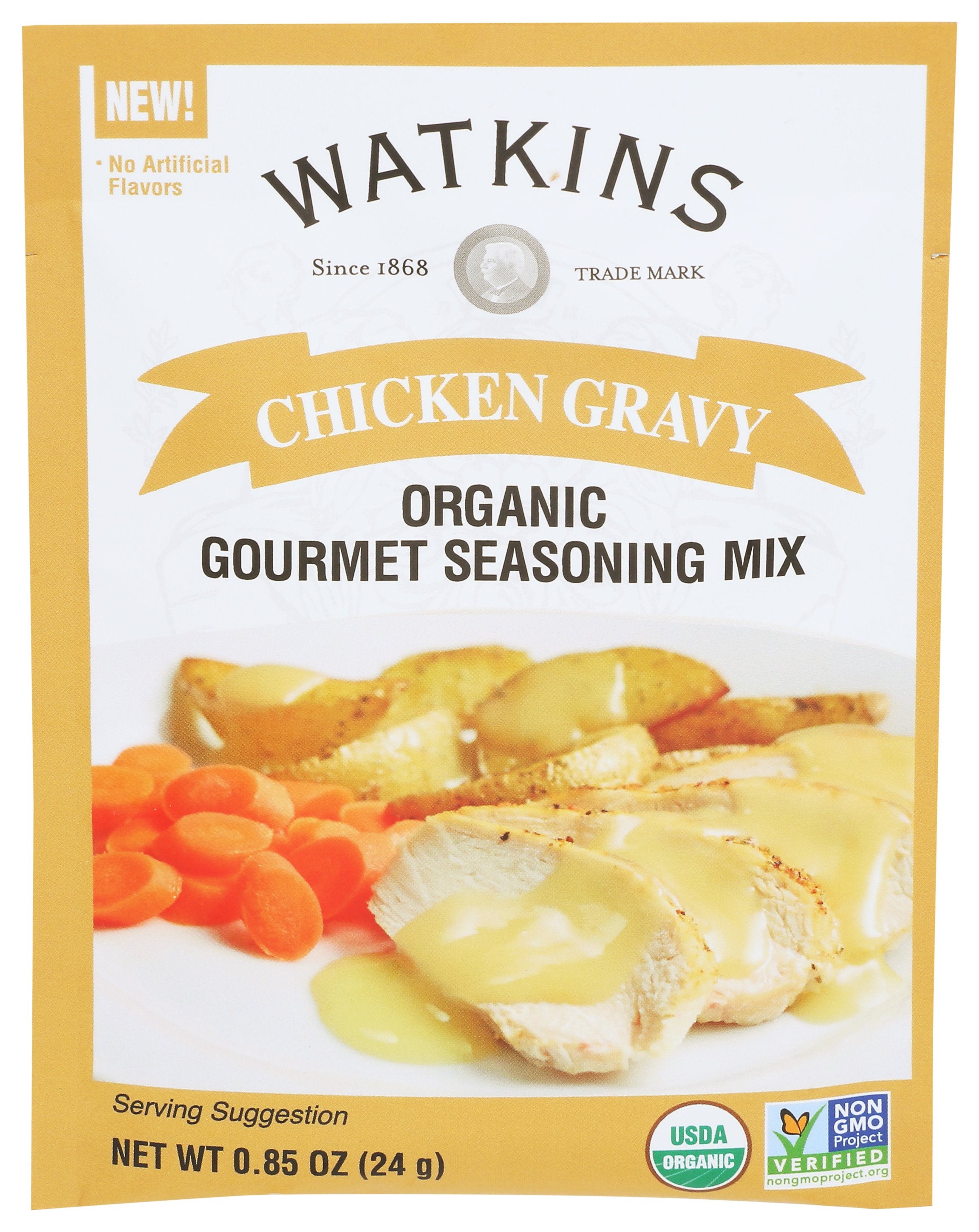 WATKINS SSNG MIX CHNK GRVY ORG - Case of 12