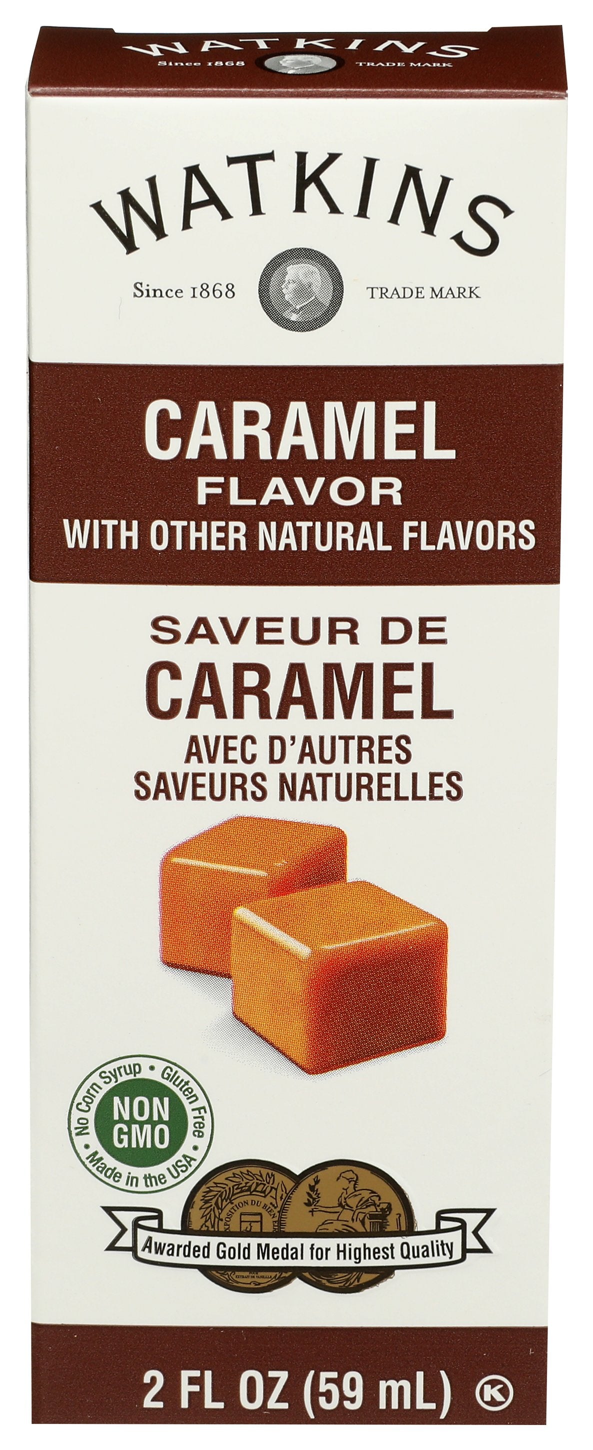 WATKINS CARAMEL EXTRACT IMIT - Case of 6