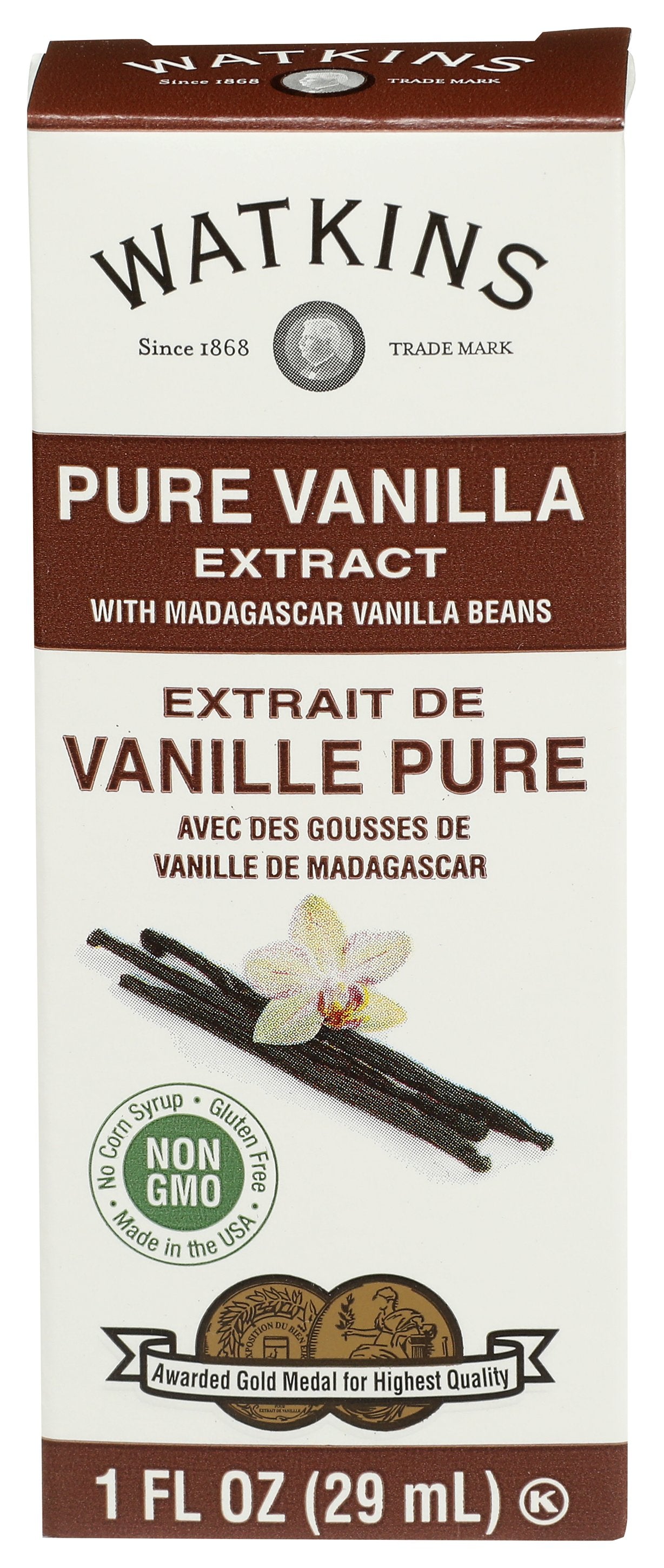 WATKINS EXTRACT PURE VANILLA - Case of 12