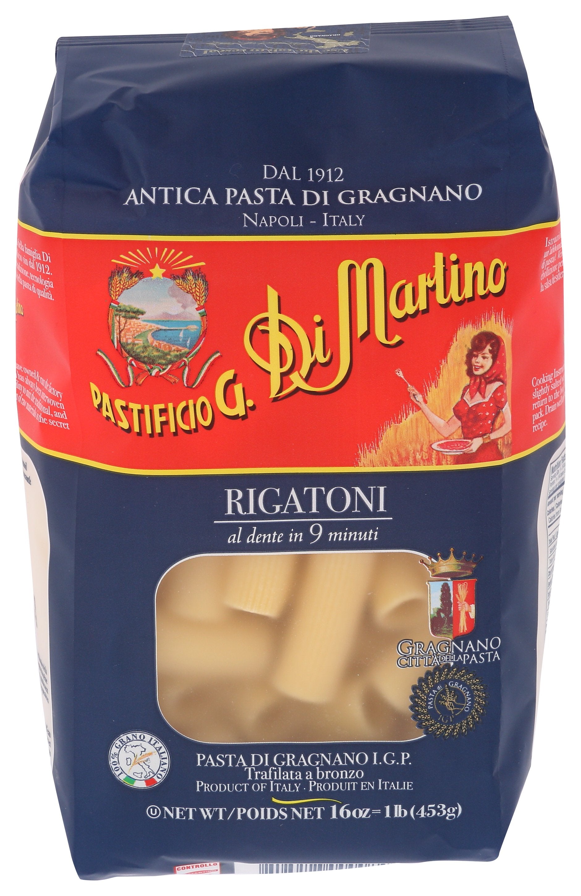DI MARTINO PASTA RIGATONI - Case of 10
