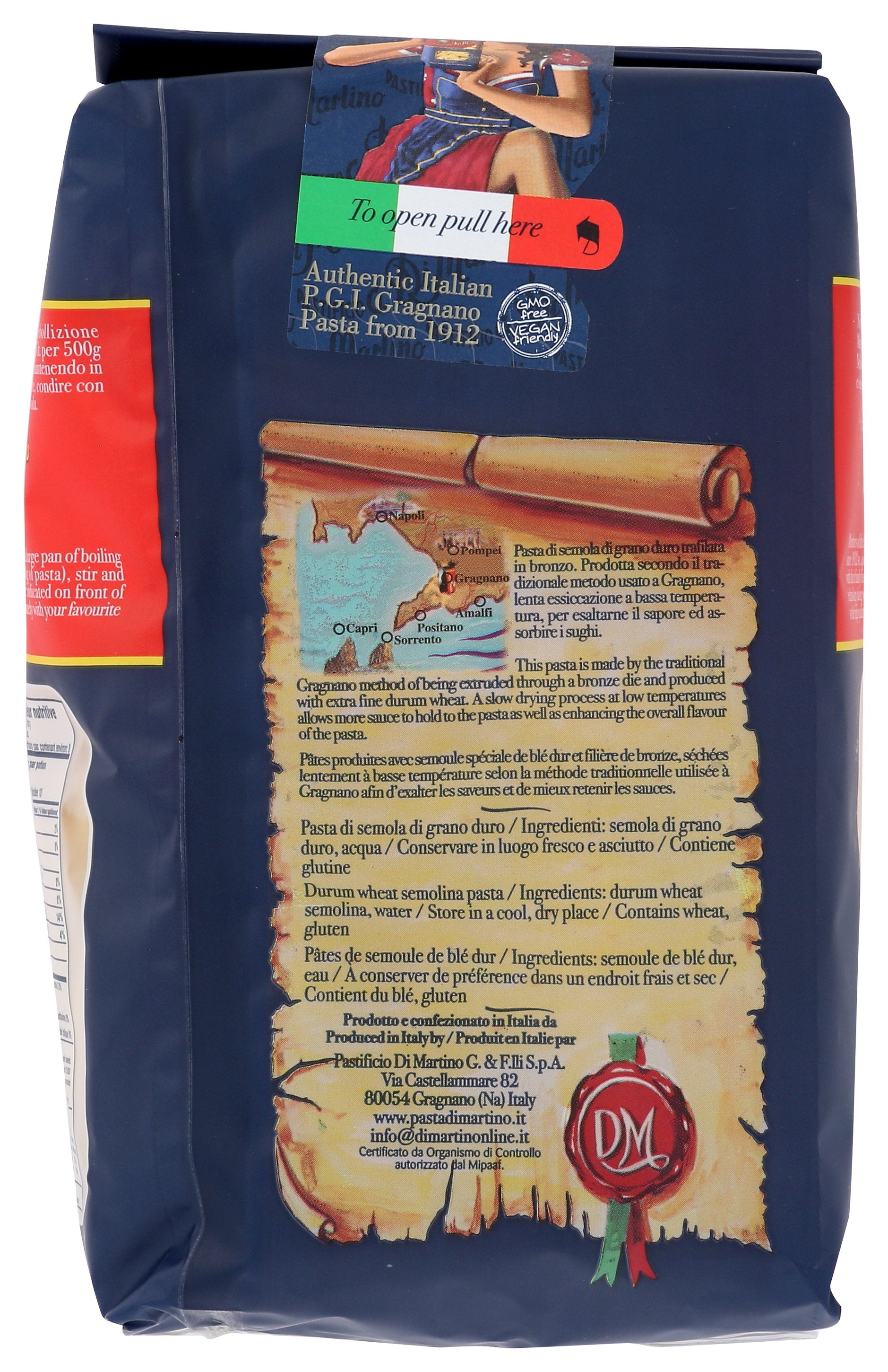 DI MARTINO PASTA RIGATONI - Case of 10