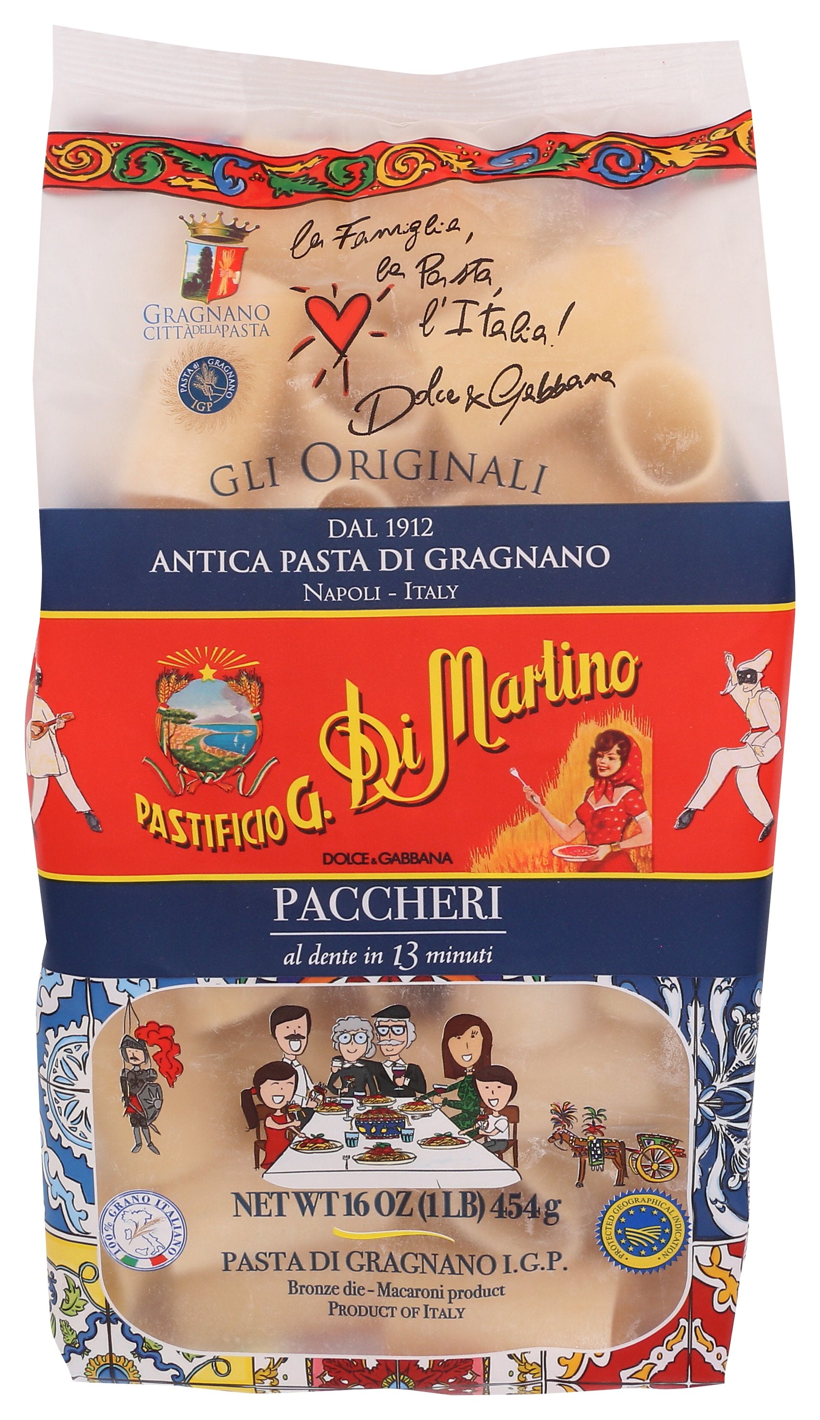 DI MARTINO PASTA PACCHERI - Case of 6