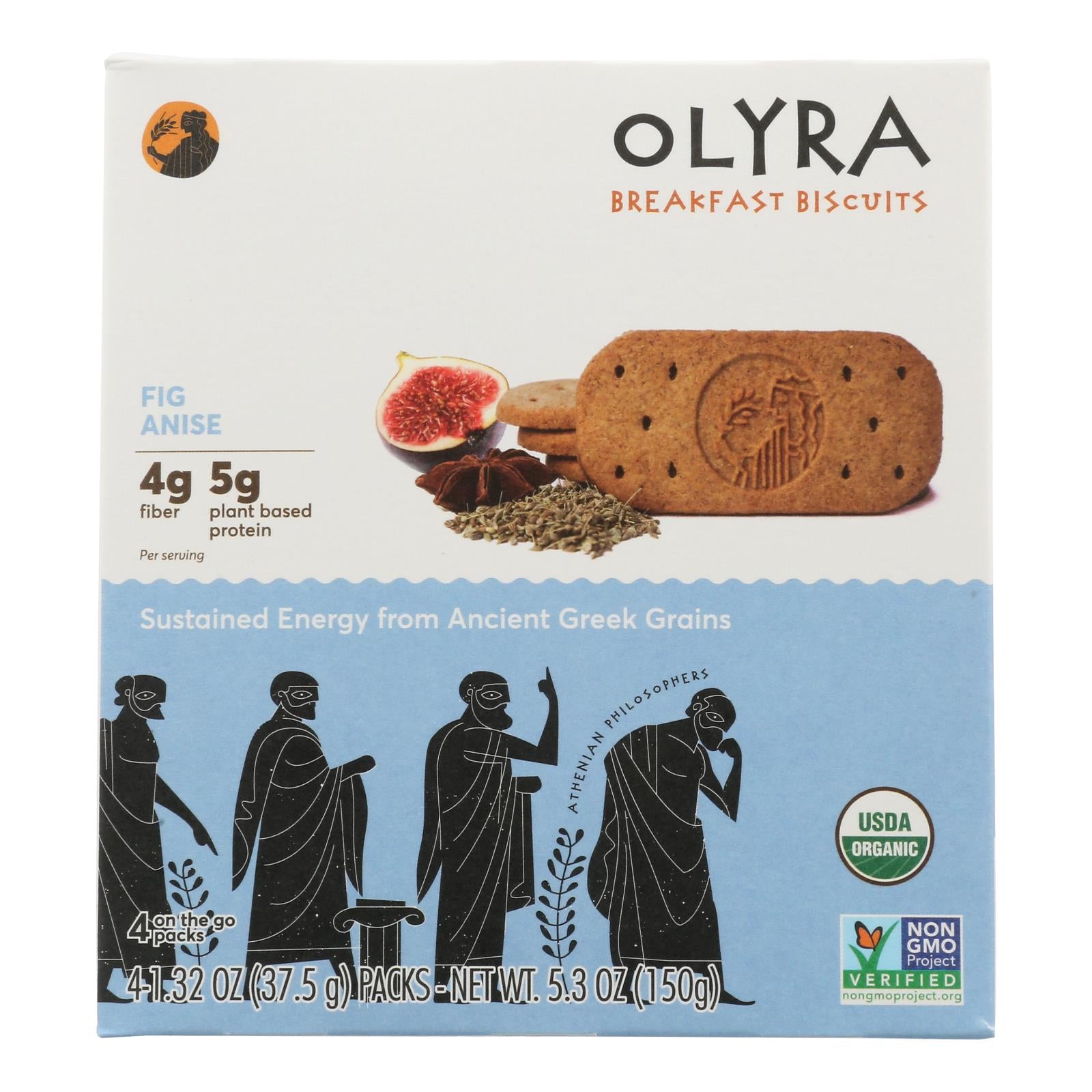 Olyra - Biscuit Fig Anise - Case Of 6 - 5.3 Oz