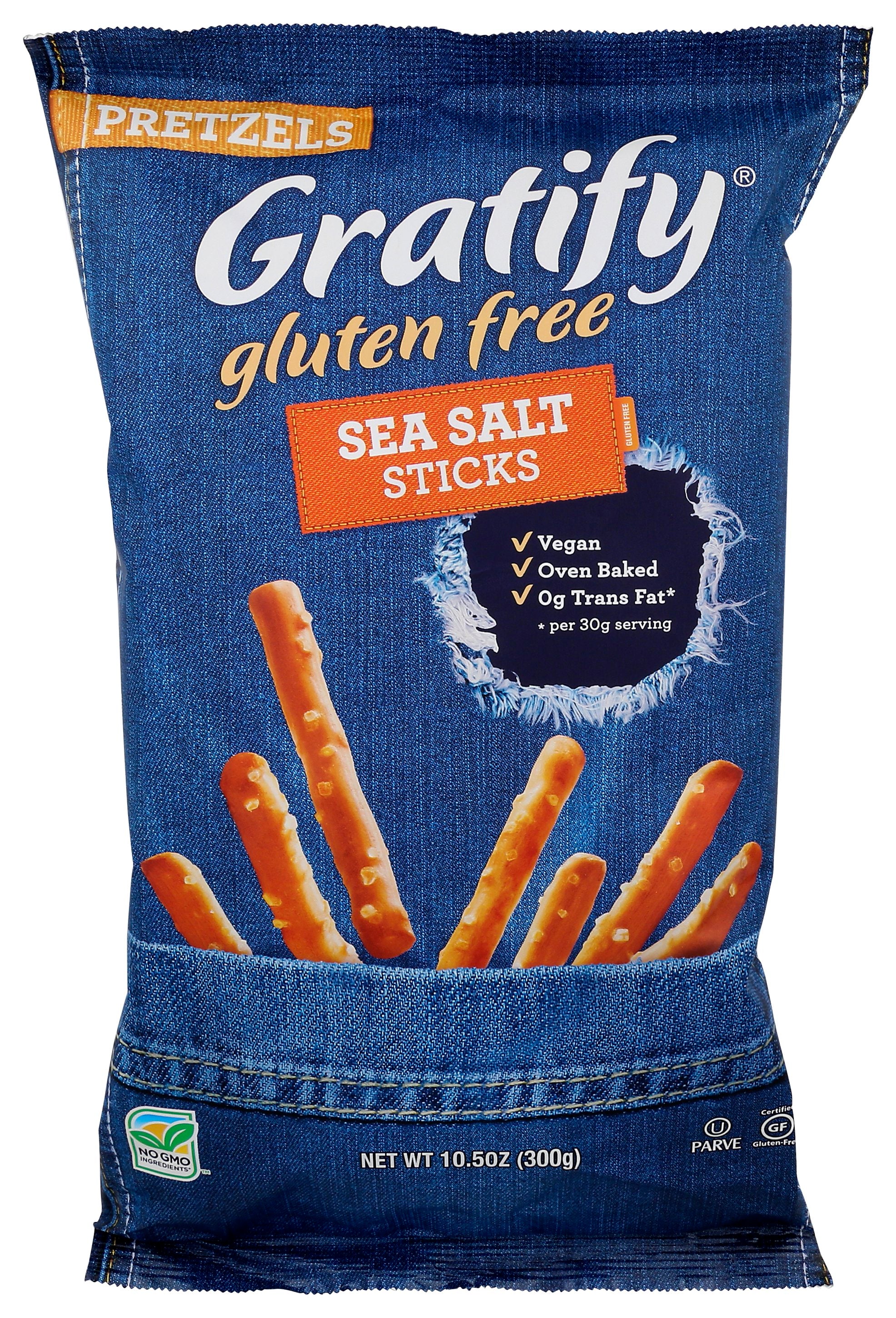 GRATIFY PRETZEL STICKS GF - Case of 6