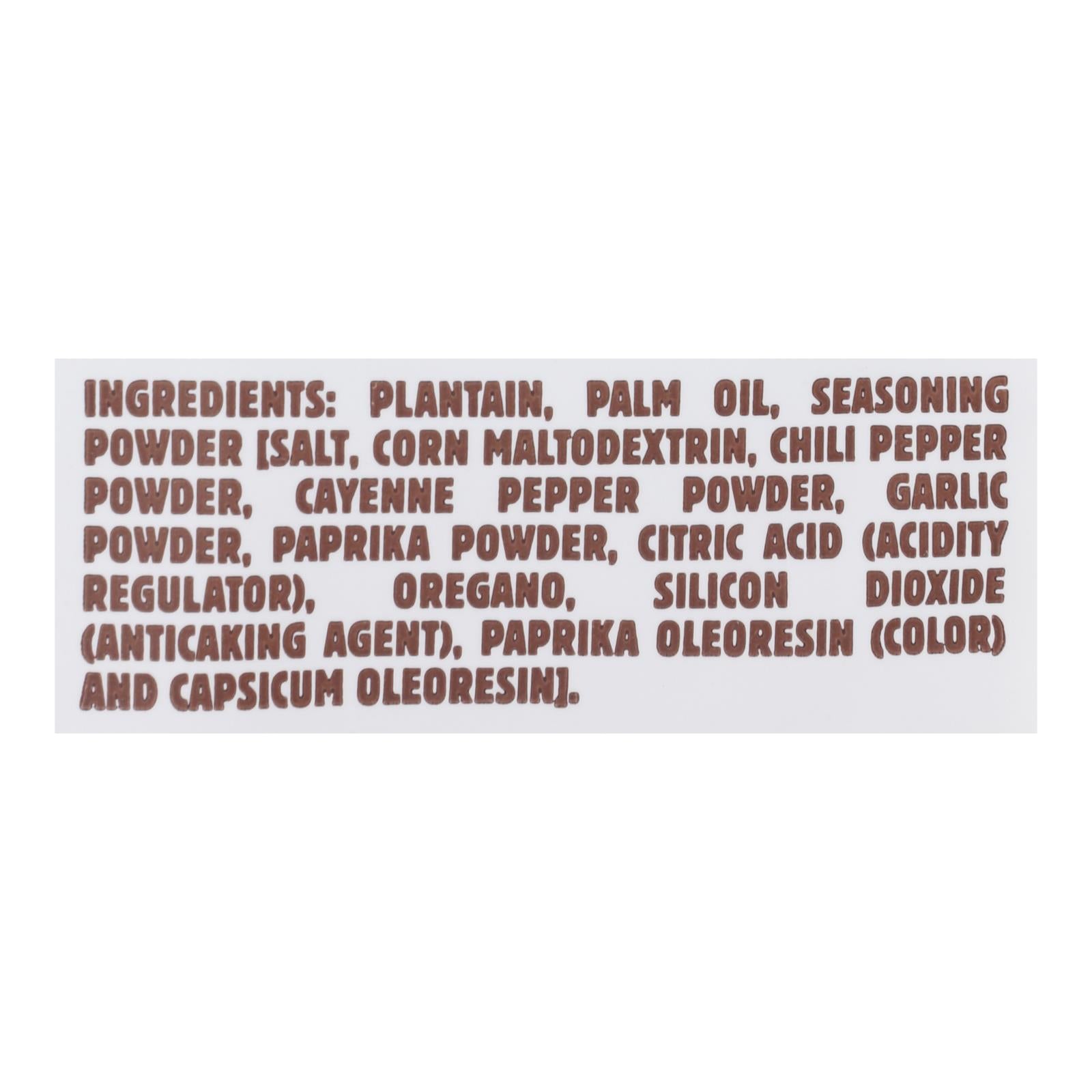 Inka Crops Spicy Plantain Chips, 12-Pack, 4 oz Bags