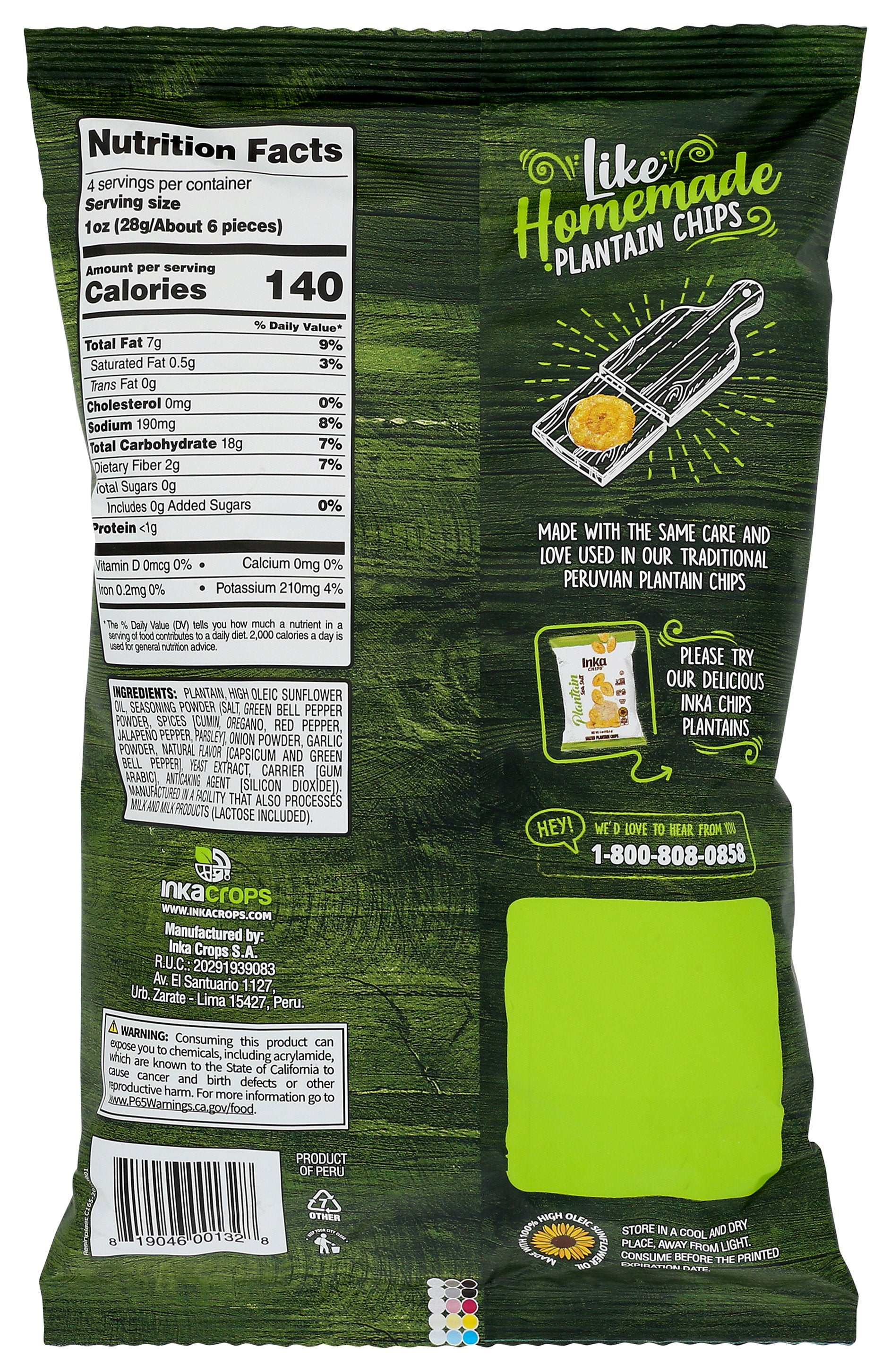 INKA TOSTONES JALAPENO - Case of 12