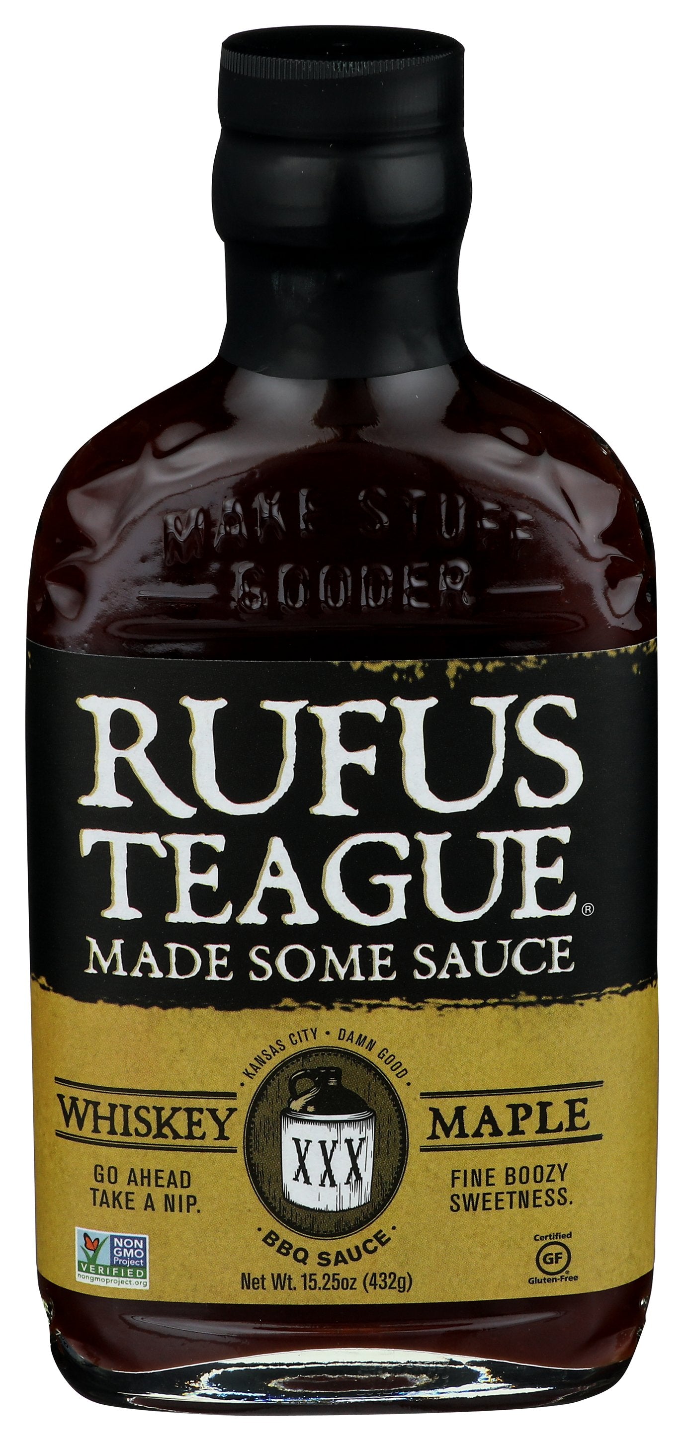 RUFUS TEAGUE SAUCE BBQ WHISKEY MAPLE - Case of 6