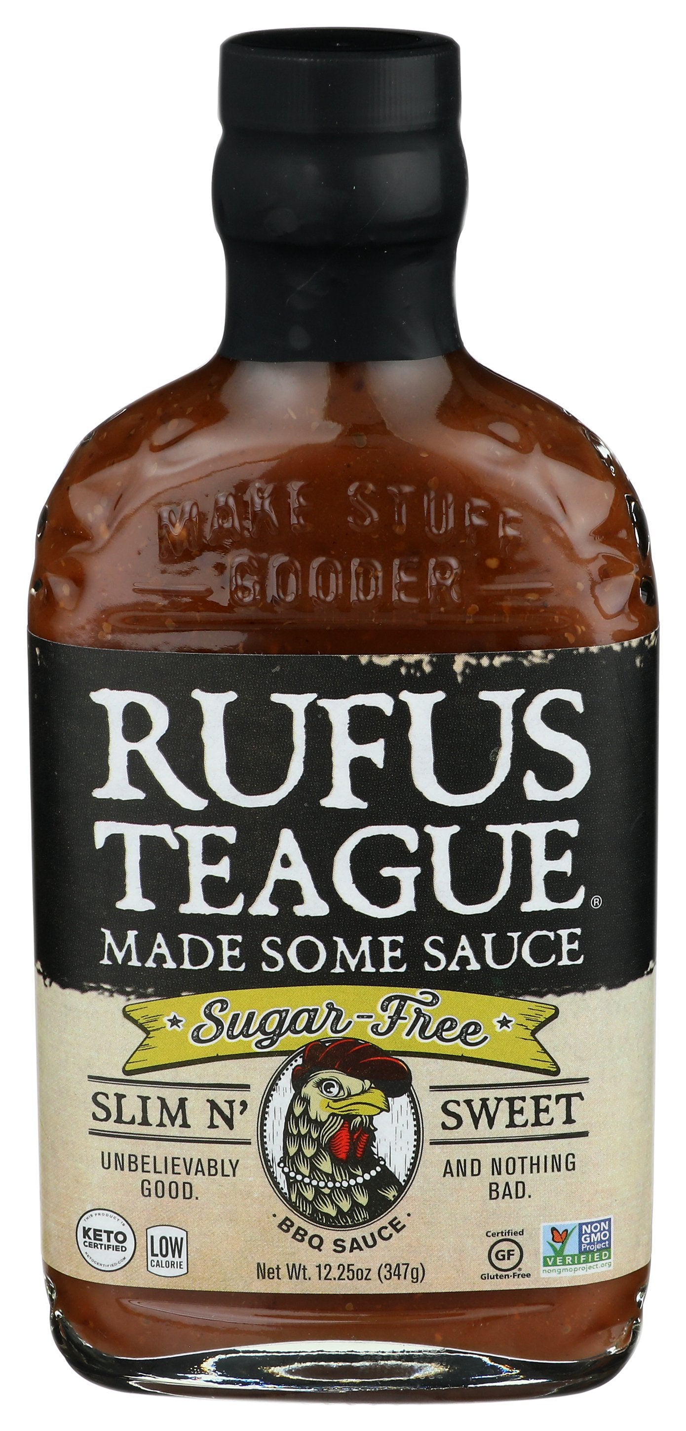 RUFUS TEAGUE SAUCE BBQ SLIM N SWEET - Case of 6