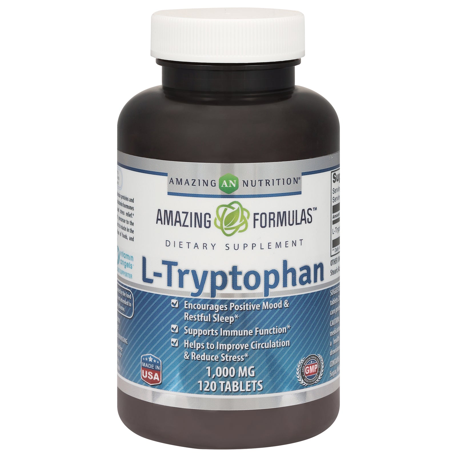 Amazing Formulas - L-tryptophan 1000 Mg - 1 Each 1-120 Ct