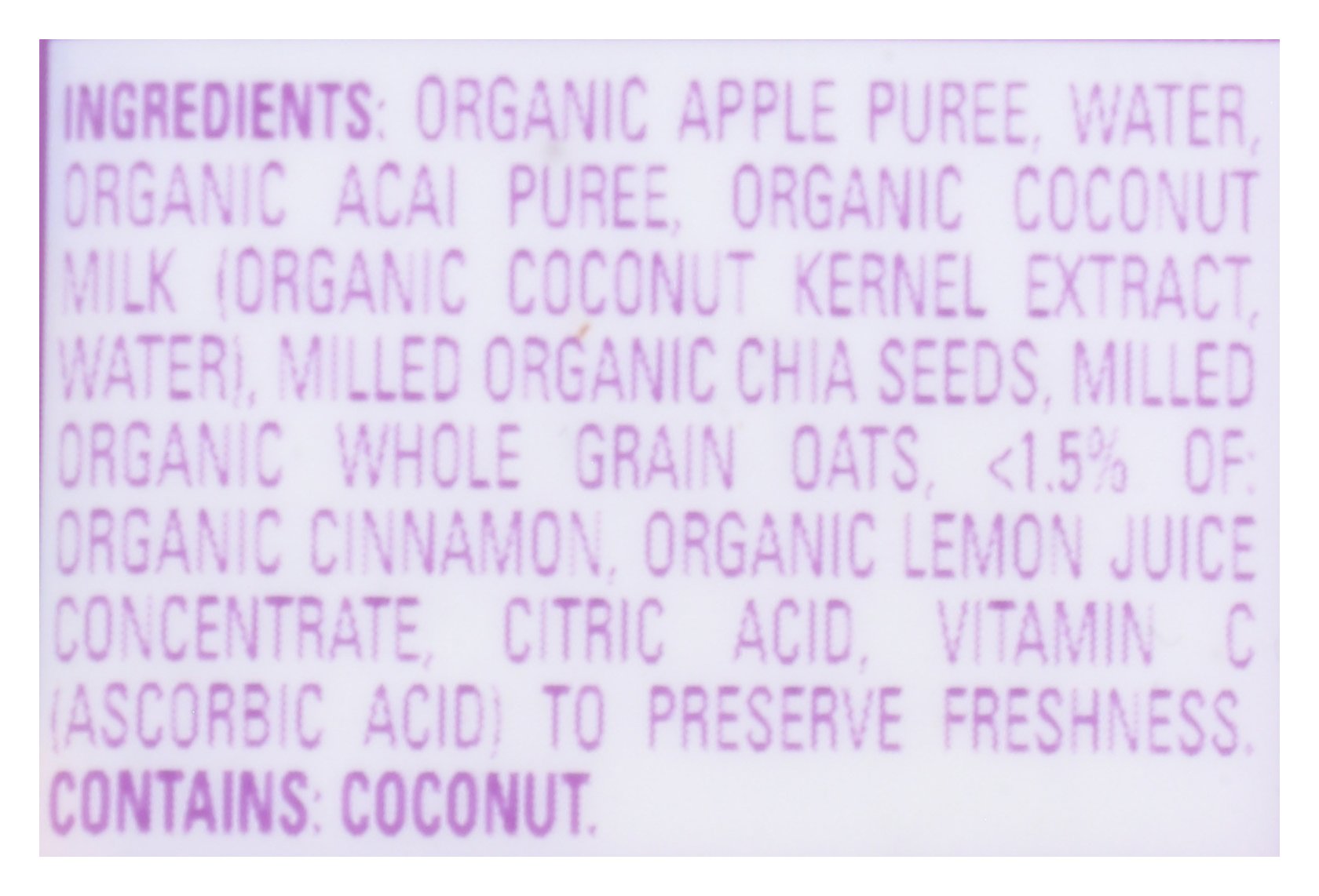 HAPPY TOT POUCH APL ACAI CMLK MORNG - Case of 16