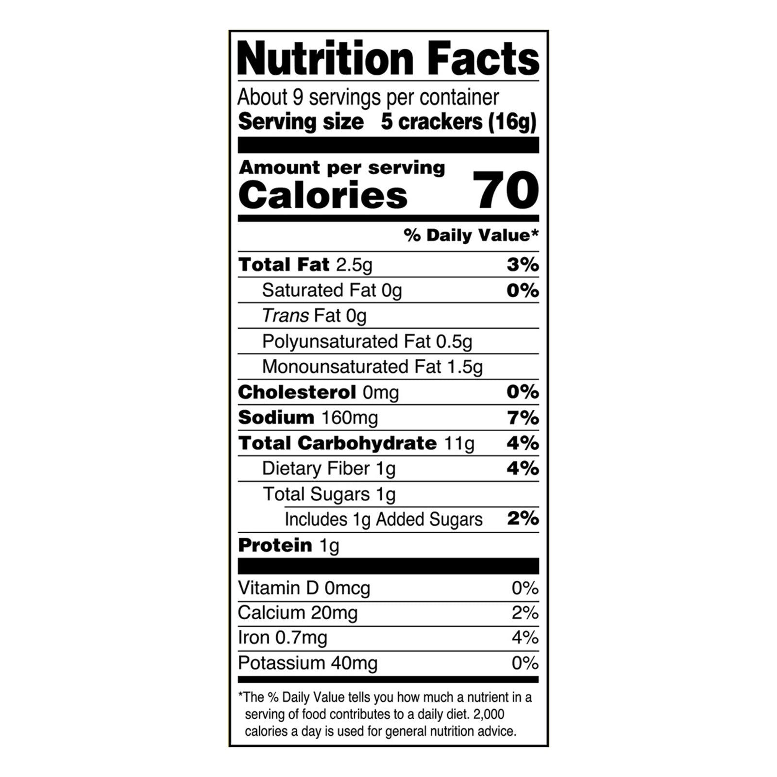 Back To Nature - Crkrs Rsmry Oo Stngrd Wht - CS of 6-5 OZ