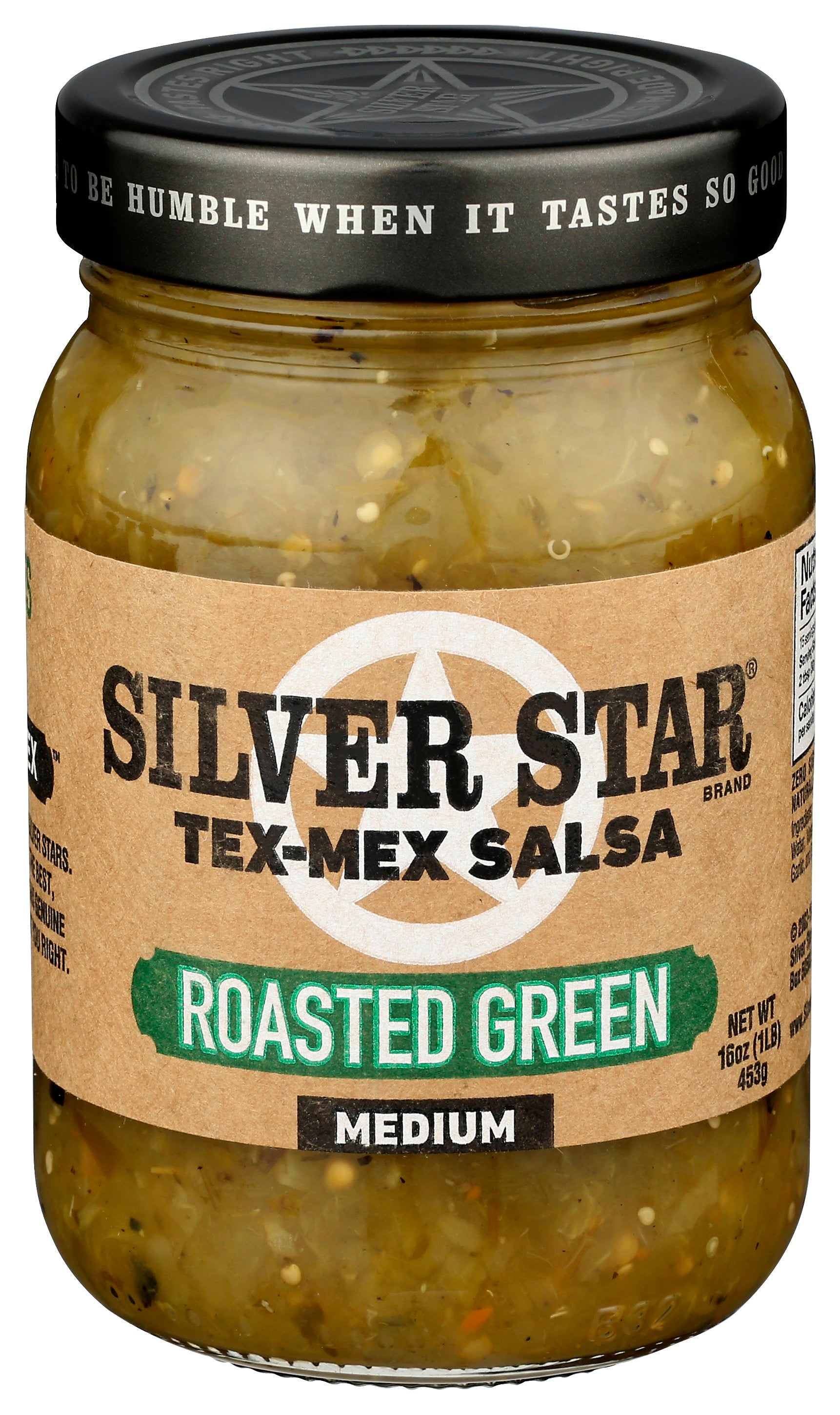 SILVERSTAR SALSA ROASTED GREEN - Case of 6